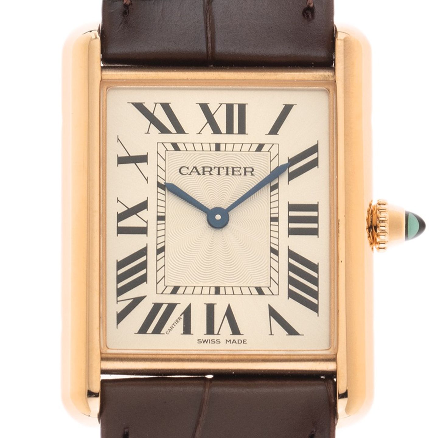 Cartier Tank Louis Cartier WGTA0011 (2025) - Silver dial 34 mm Rose Gold case (1/7)