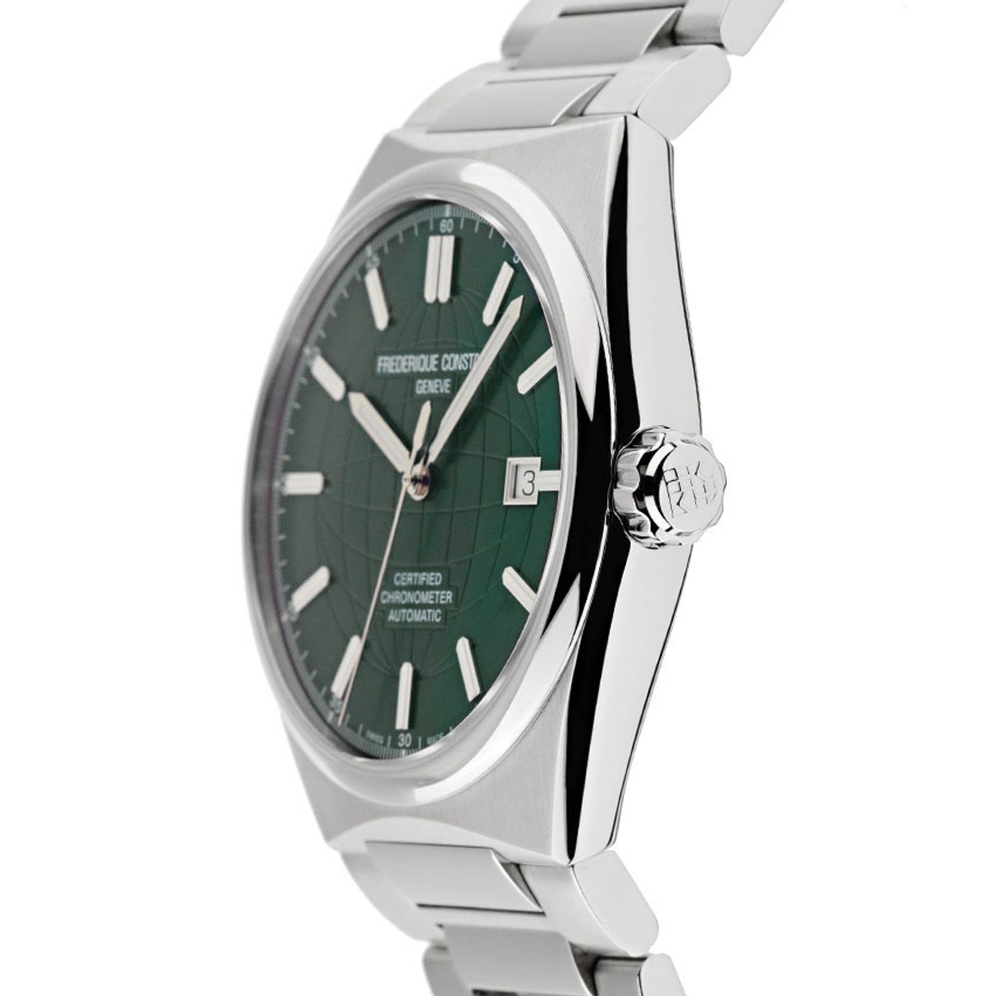 Frederique Constant Unknown FC-303DGR4NH6B (Unknown (random serial)) - Green dial 41 mm Steel case (3/7)