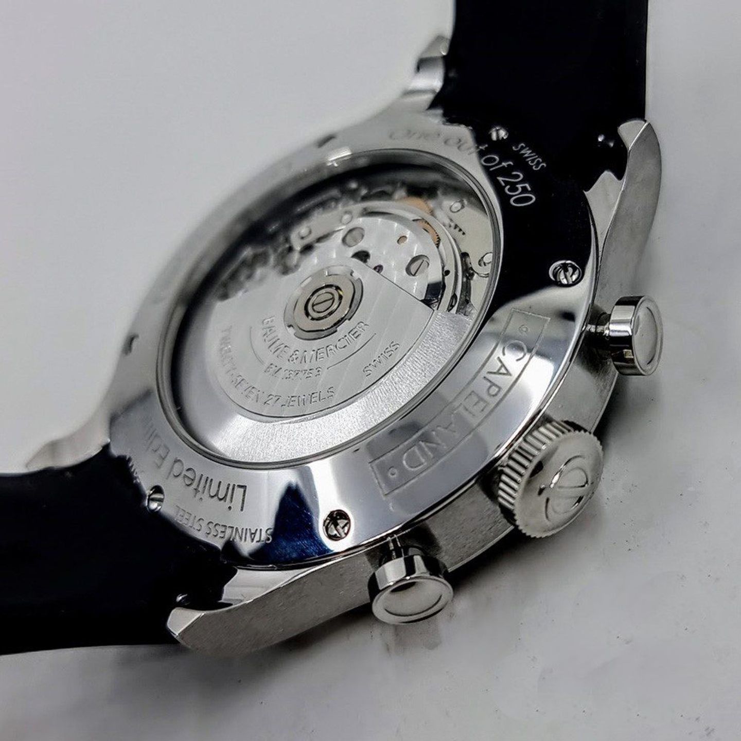 Baume & Mercier Capeland M0A10304 (2025) - Black dial 44 mm Steel case (8/8)