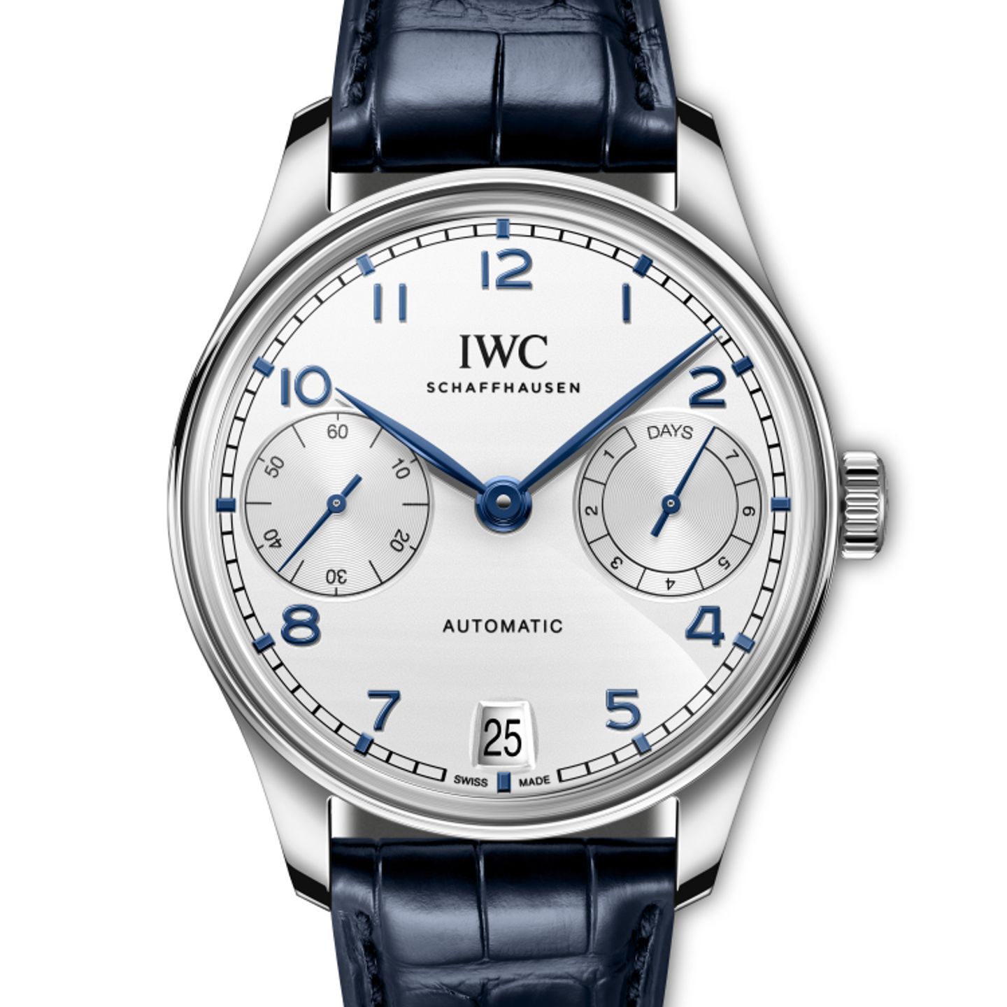 IWC Portuguese Automatic IW501702 (2024) - Zilver wijzerplaat 42mm Staal (1/1)