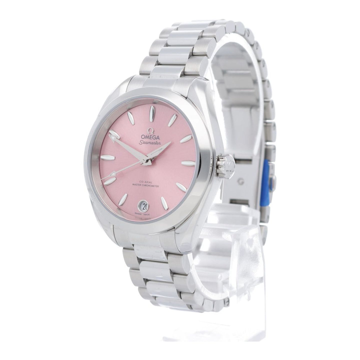 Omega Seamaster Aqua Terra 220.10.34.20.10.003 (2024) - Pink dial 34 mm Steel case (2/7)