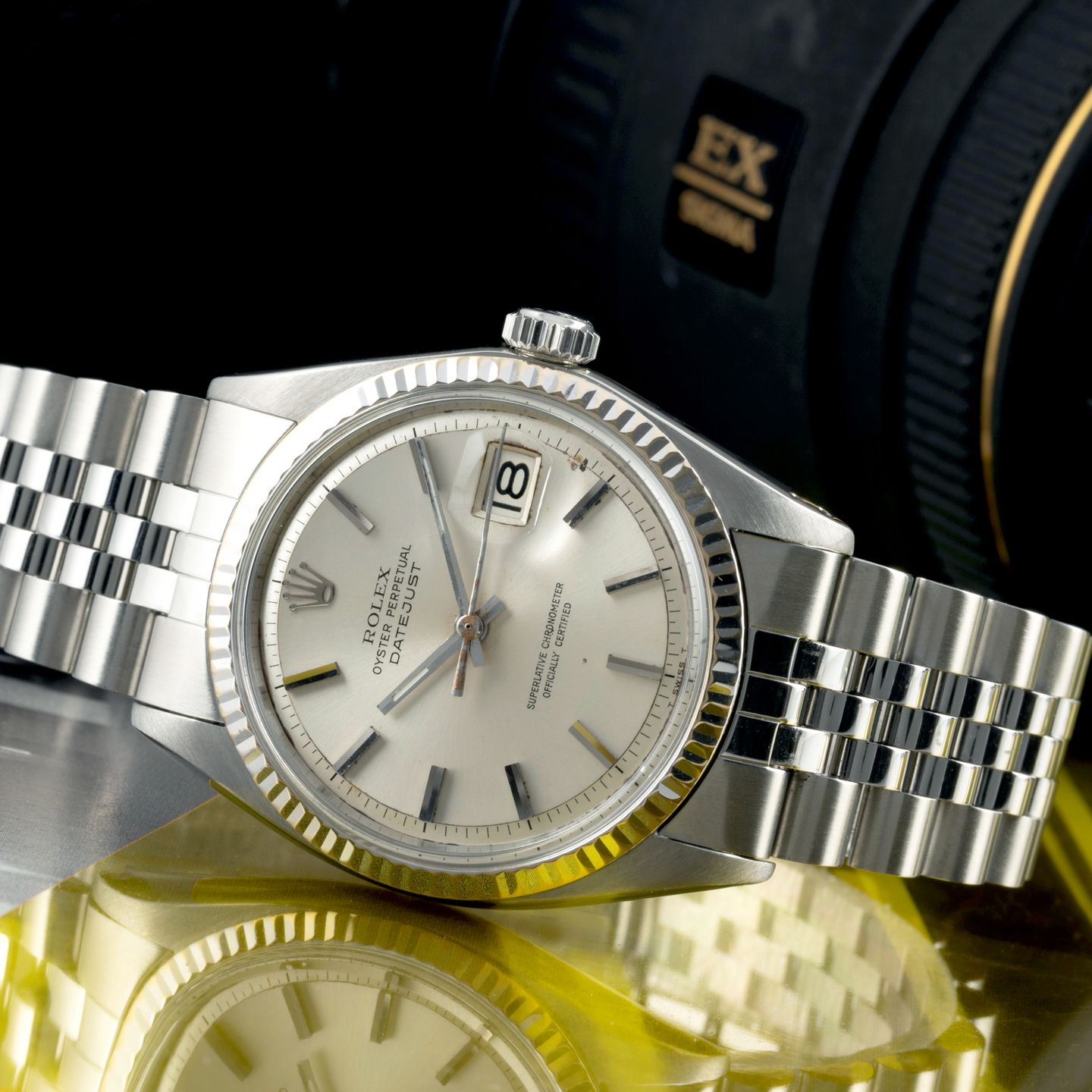 Rolex Datejust 1601 (Unknown (random serial)) - 36 mm Steel case (2/8)