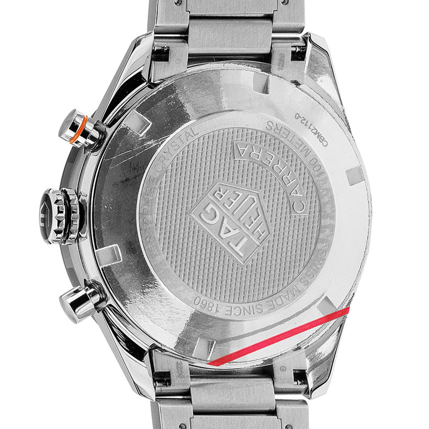 TAG Heuer Carrera Calibre 16 CBM2112.BA0651 (2024) - Blue dial 41 mm Steel case (6/7)