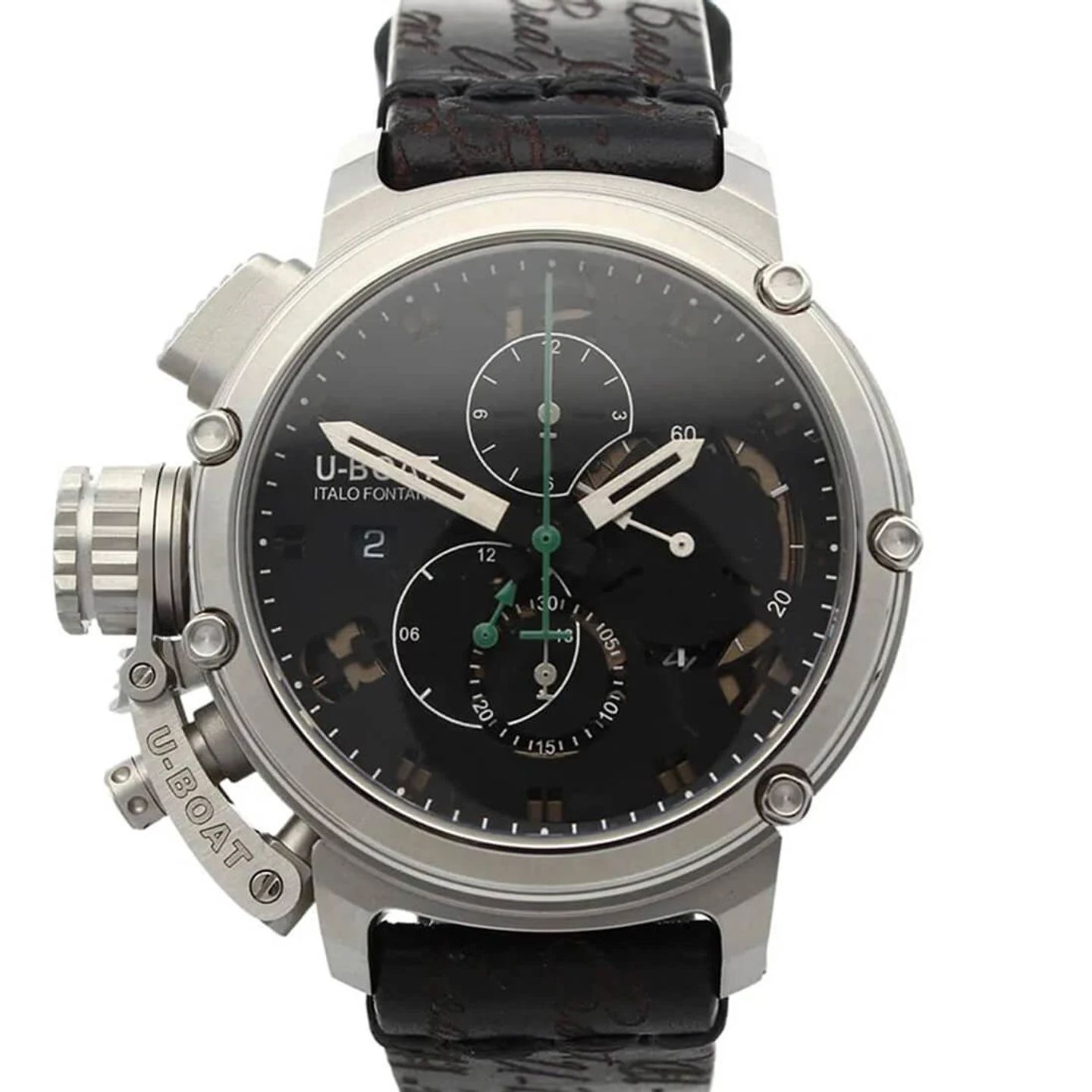 U-Boat Chimera 8528 (2024) - Black dial 47 mm Steel case (2/3)