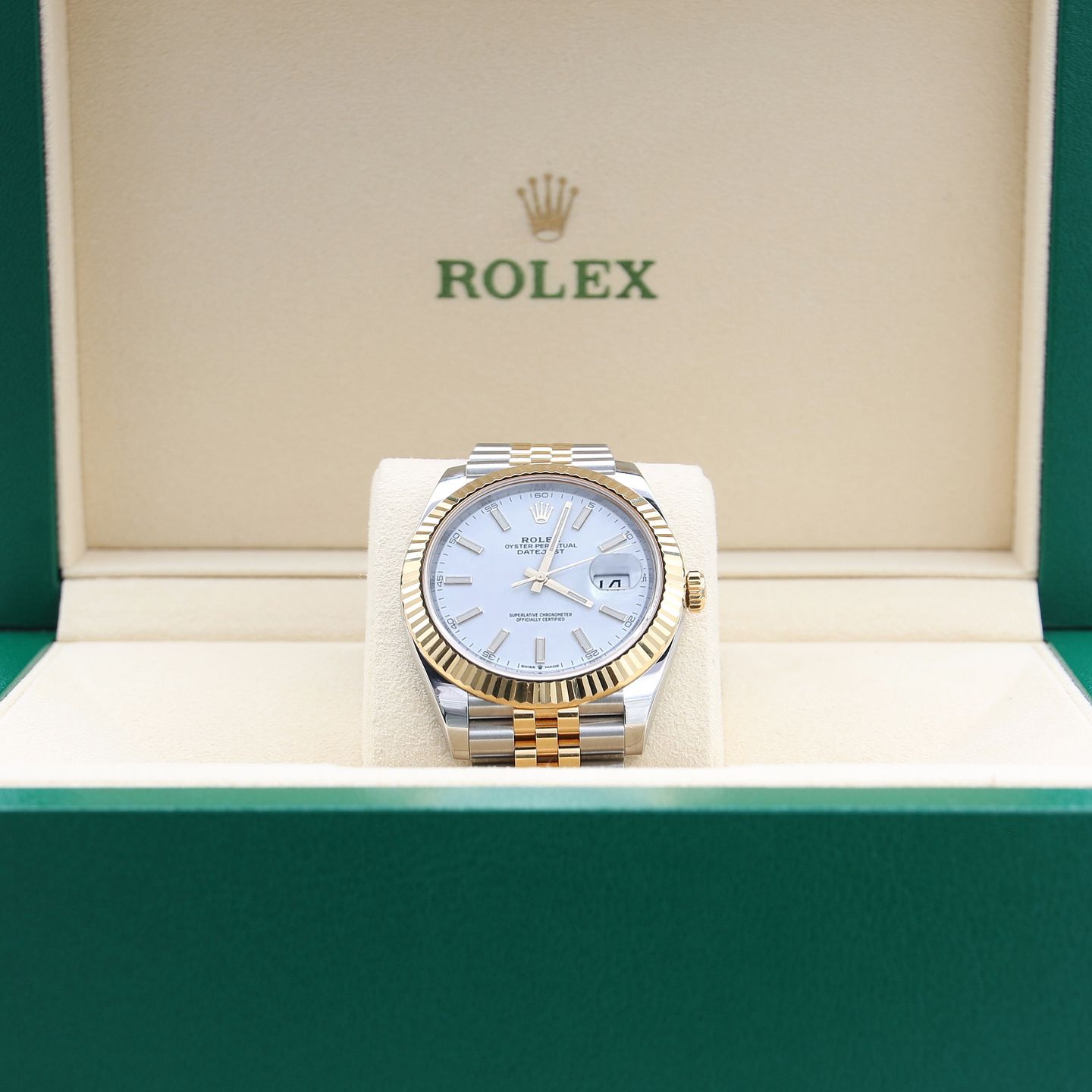 Rolex Datejust 41 126333 (Unknown (random serial)) - 41 mm Gold/Steel case (2/8)