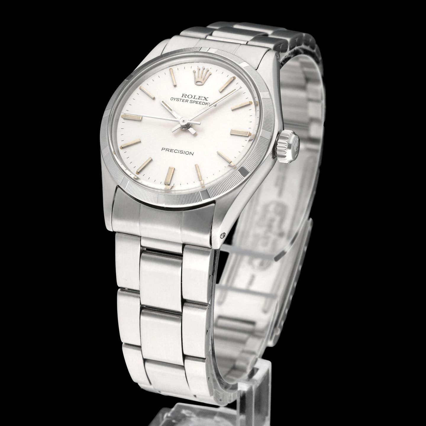 Rolex Oyster 6431 (1975) - Silver dial 32 mm Steel case (2/7)