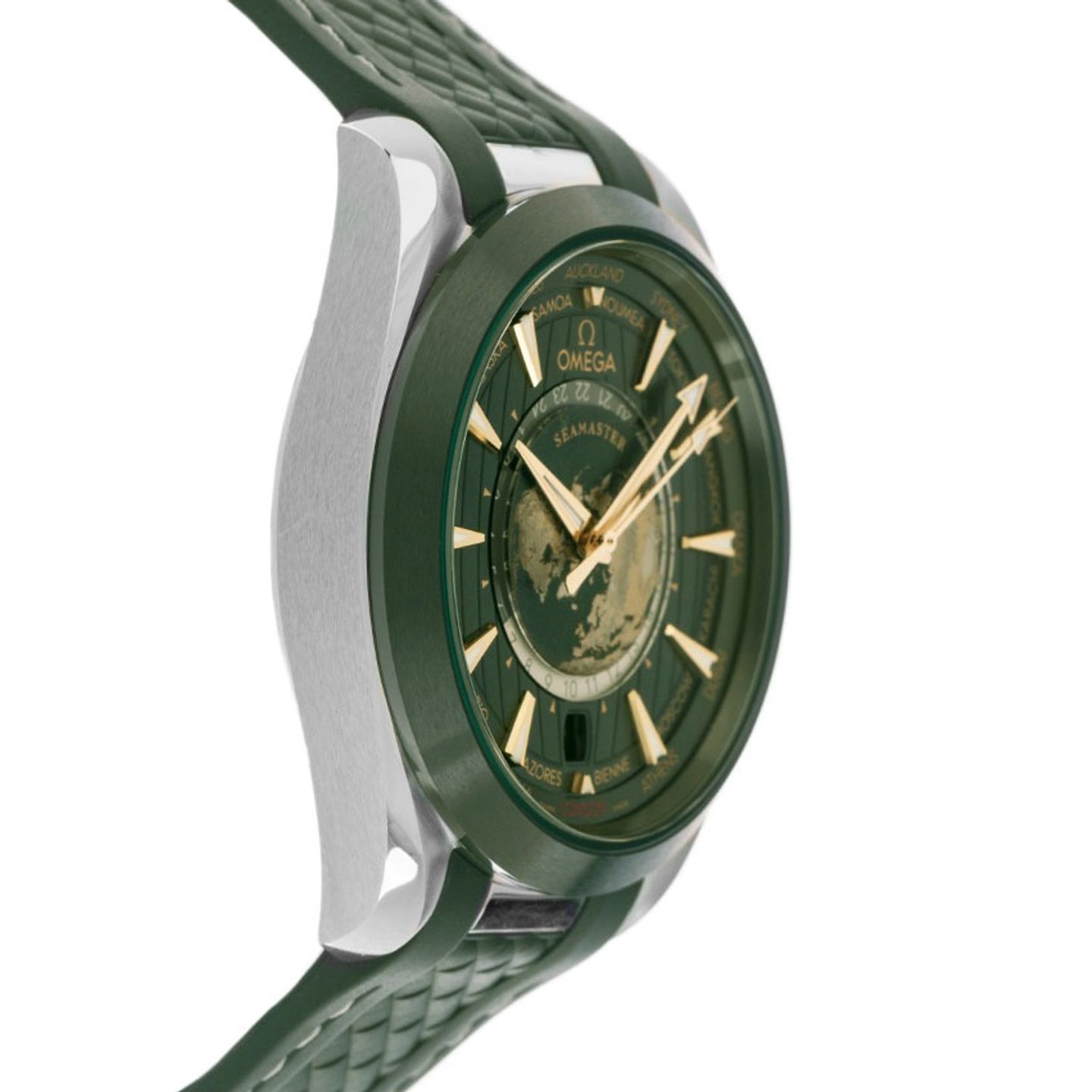 Omega Seamaster Aqua Terra 220.32.43.22.10.001 (2024) - Green dial 43 mm Steel case (4/6)