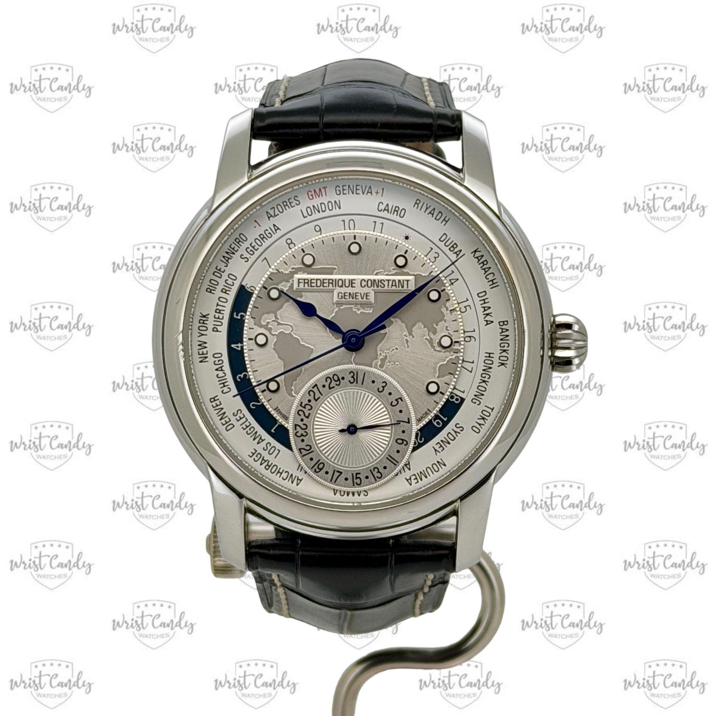 Frederique Constant Manufacture Worldtimer FC-718WM4H6 - (3/8)