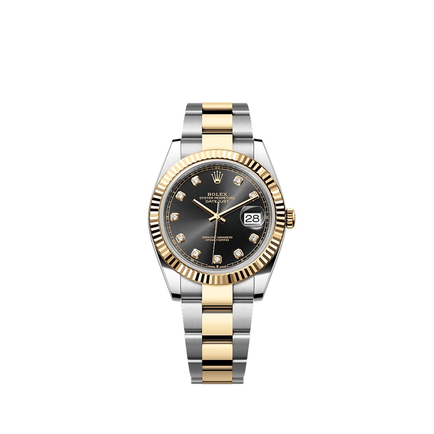 Rolex Datejust 41 126333 (2025) - Black dial 41 mm Gold/Steel case (1/1)