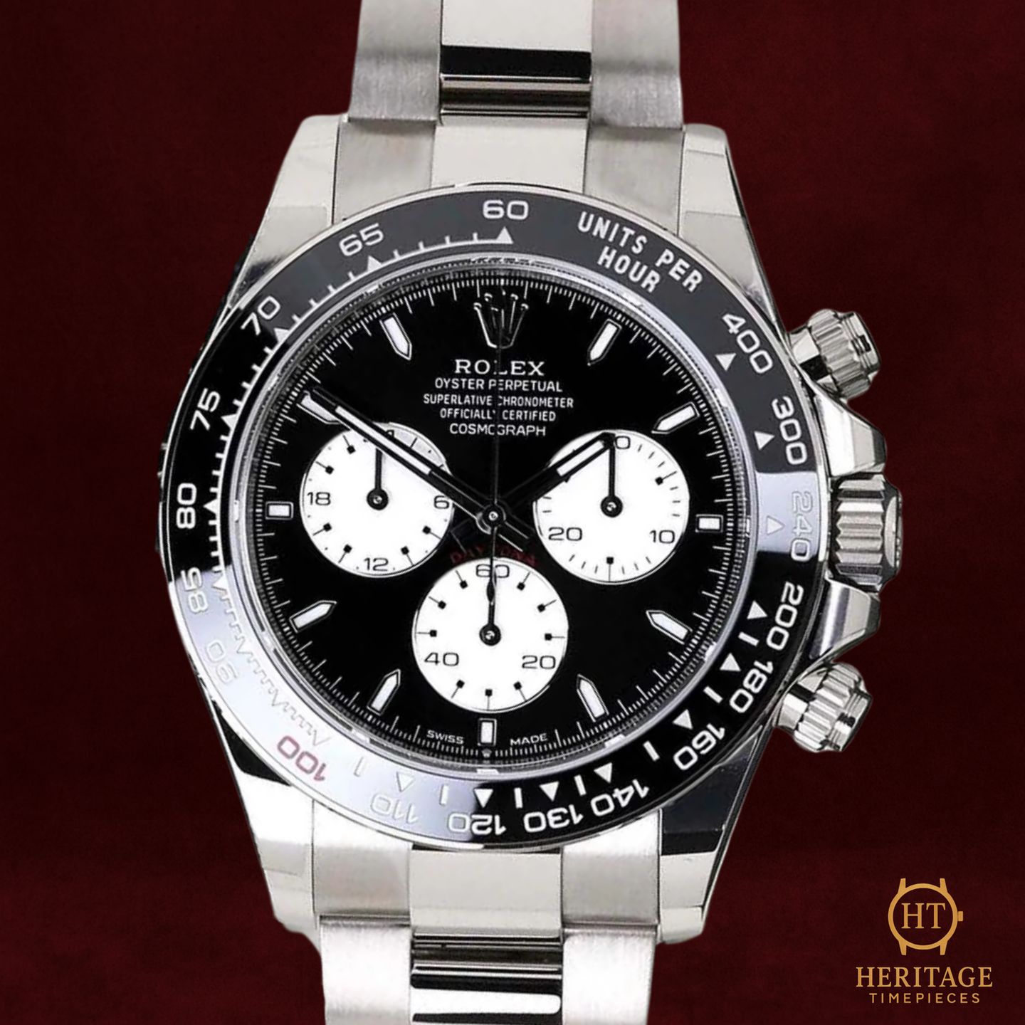 Rolex Daytona 126529LN (2024) - Black dial 40 mm White Gold case (8/8)