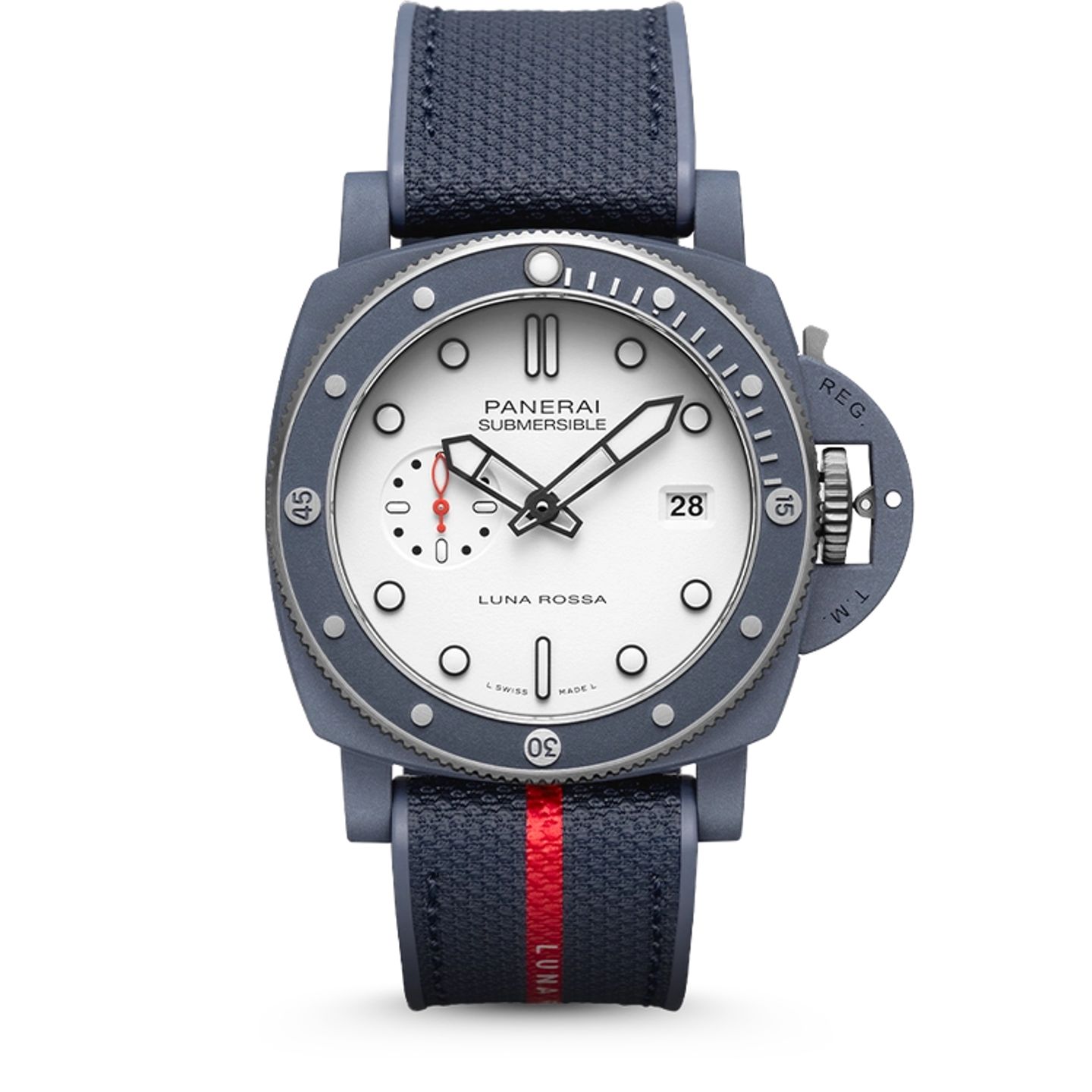 Panerai Submersible PAM01543 (2025) - White dial 44 mm Titanium case (1/1)