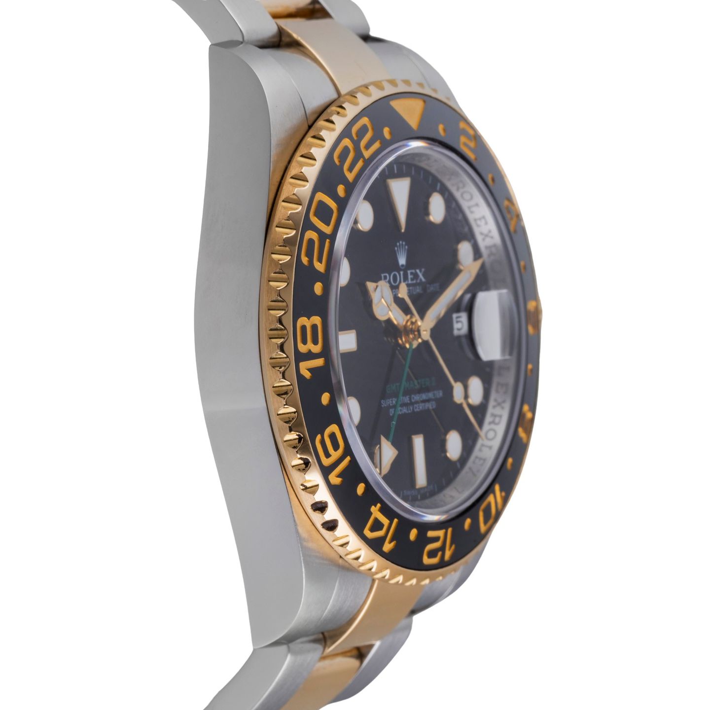 Rolex GMT-Master II 116713LN (2007) - 40 mm Gold/Steel case (7/8)