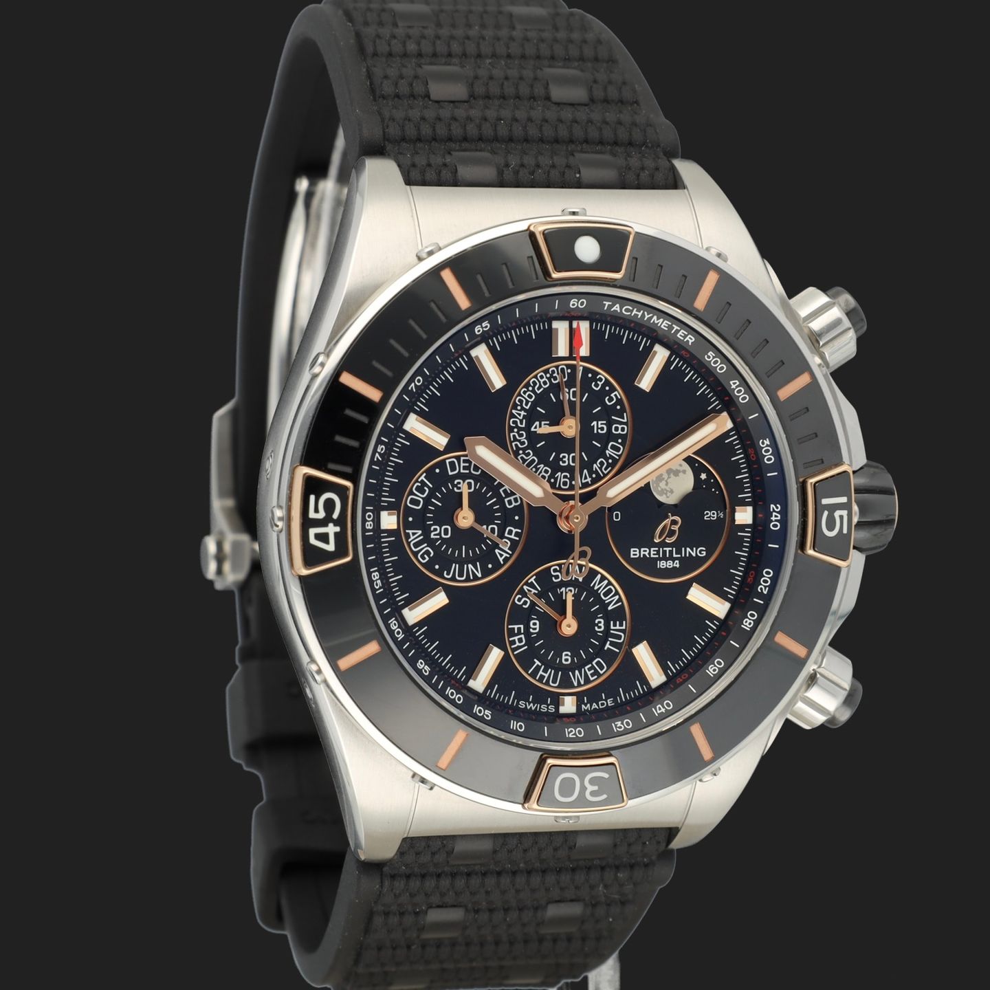 Breitling Chronomat I19320251B1S1 (2019) - Zwart wijzerplaat 44mm Staal (4/8)