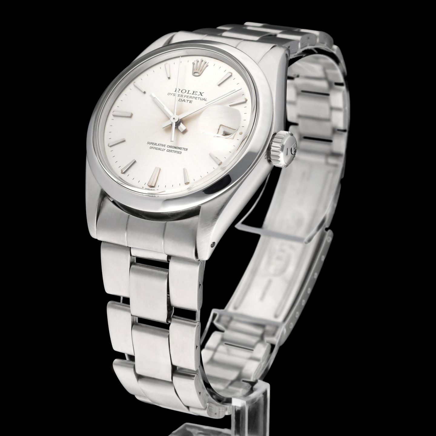 Rolex Oyster Perpetual Date 1500 (1972) - 34 mm Steel case (4/7)