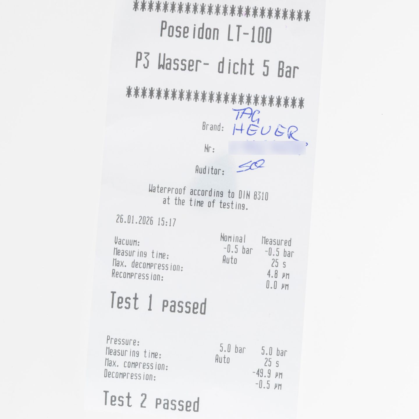 TAG Heuer Carrera Calibre HEUER 01 CAR201AA.BA0714 - (5/8)