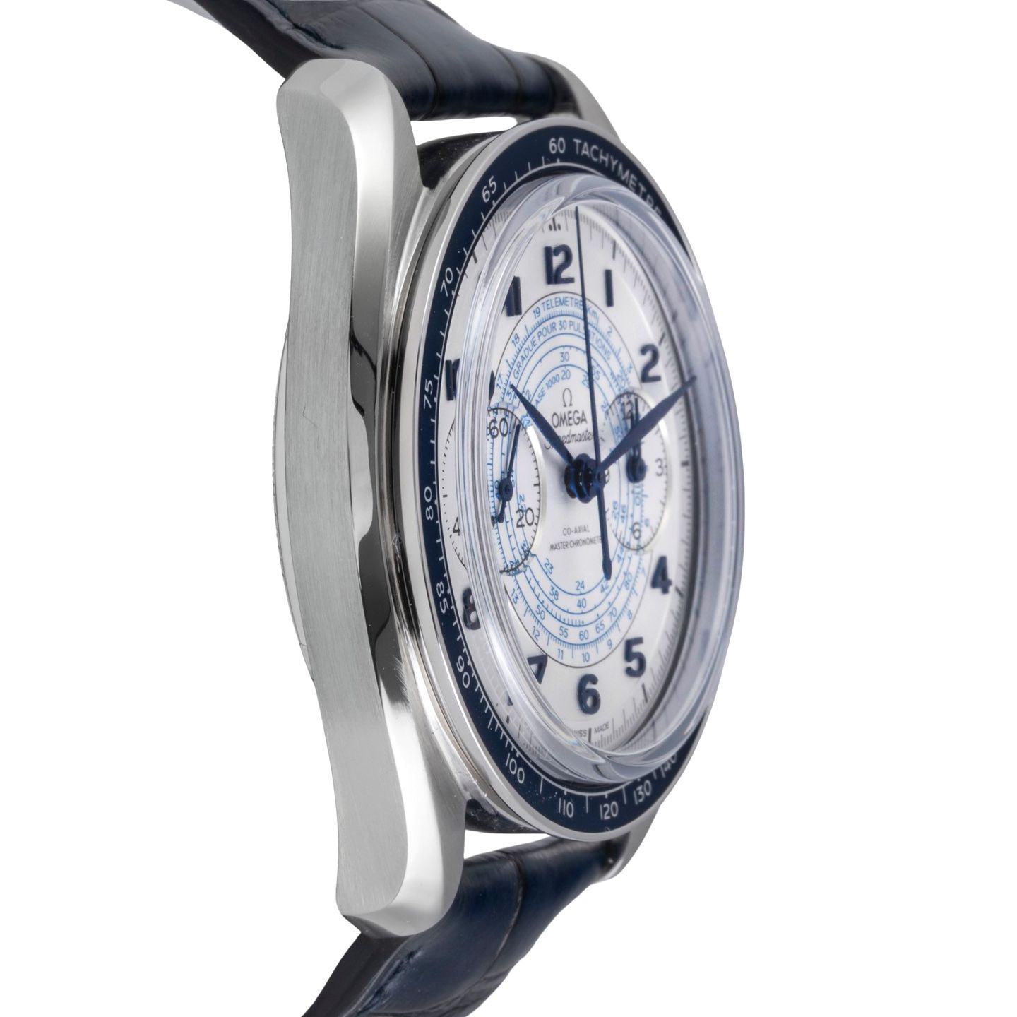 Omega Speedmaster Chronoscope 329.33.43.51.02.001 (2022) - Silver dial 43 mm Steel case (7/8)