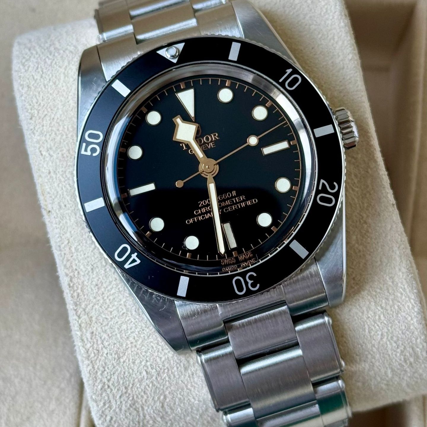 Tudor Black Bay 54 79000N (2023) - Black dial 37 mm Steel case (1/7)