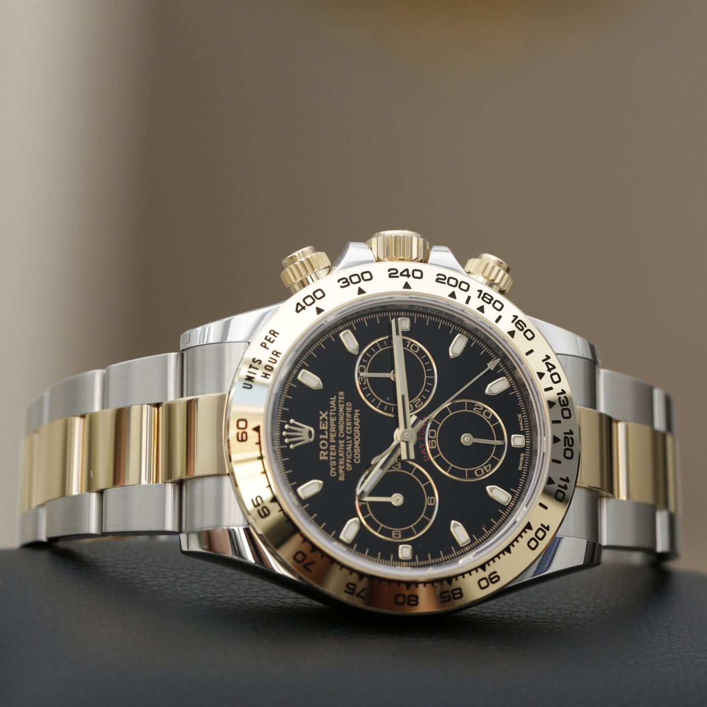 Rolex Daytona 116503 (2023) - Zwart wijzerplaat 40mm Goud/Staal (3/7)