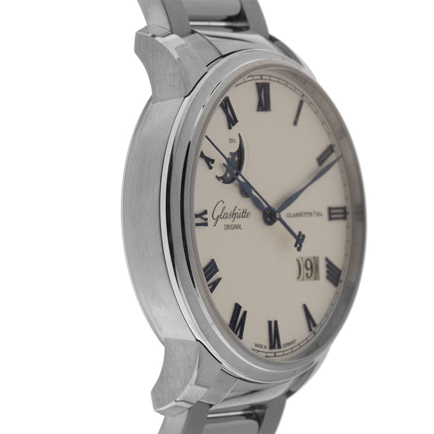 Glashütte Original Senator Panorama Date Moon Phase 1-36-24-05-02-71 (2026) - Zilver wijzerplaat 40mm Staal (5/8)