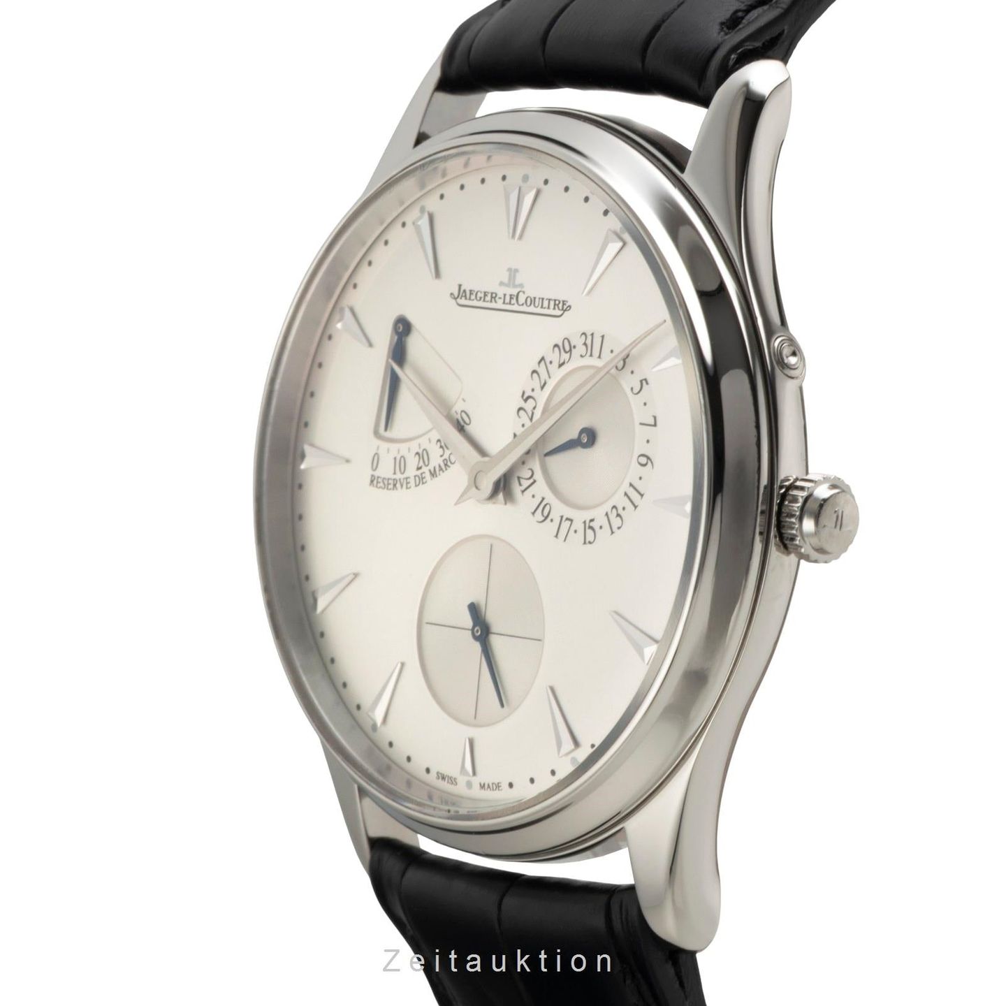 Jaeger-LeCoultre Master Ultra Thin Réserve de Marche Q1378420 (Unknown (random serial)) - Silver dial 39 mm Steel case (5/8)