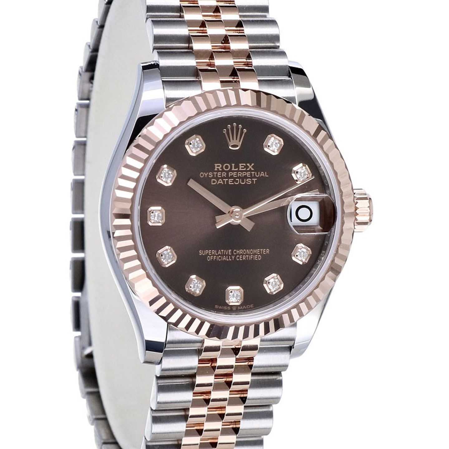 Rolex Datejust 31 278271 (2022) - Brown dial 31 mm Steel case (5/8)