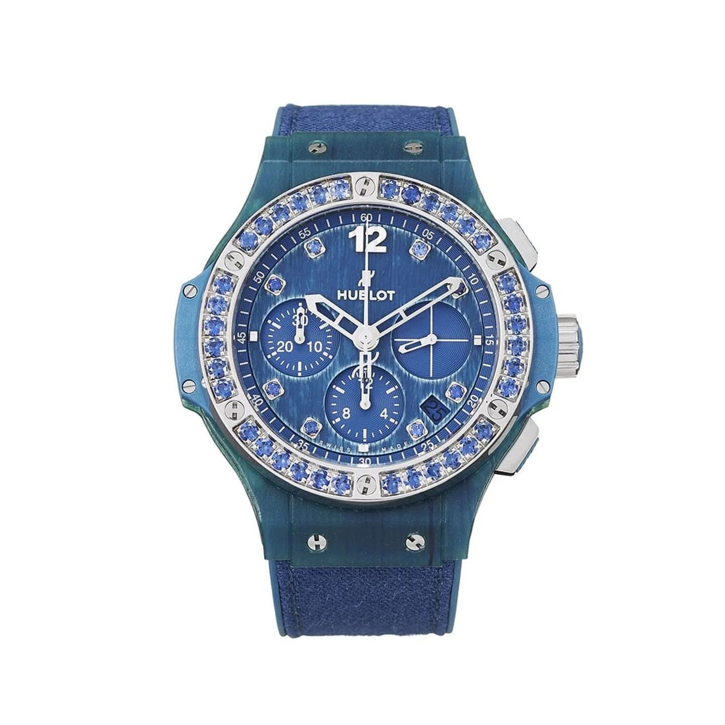 Hublot Big Bang Tutti Frutti 341.XL.2770.NR.1201 (2023) - Blauw wijzerplaat 41mm Staal (3/3)