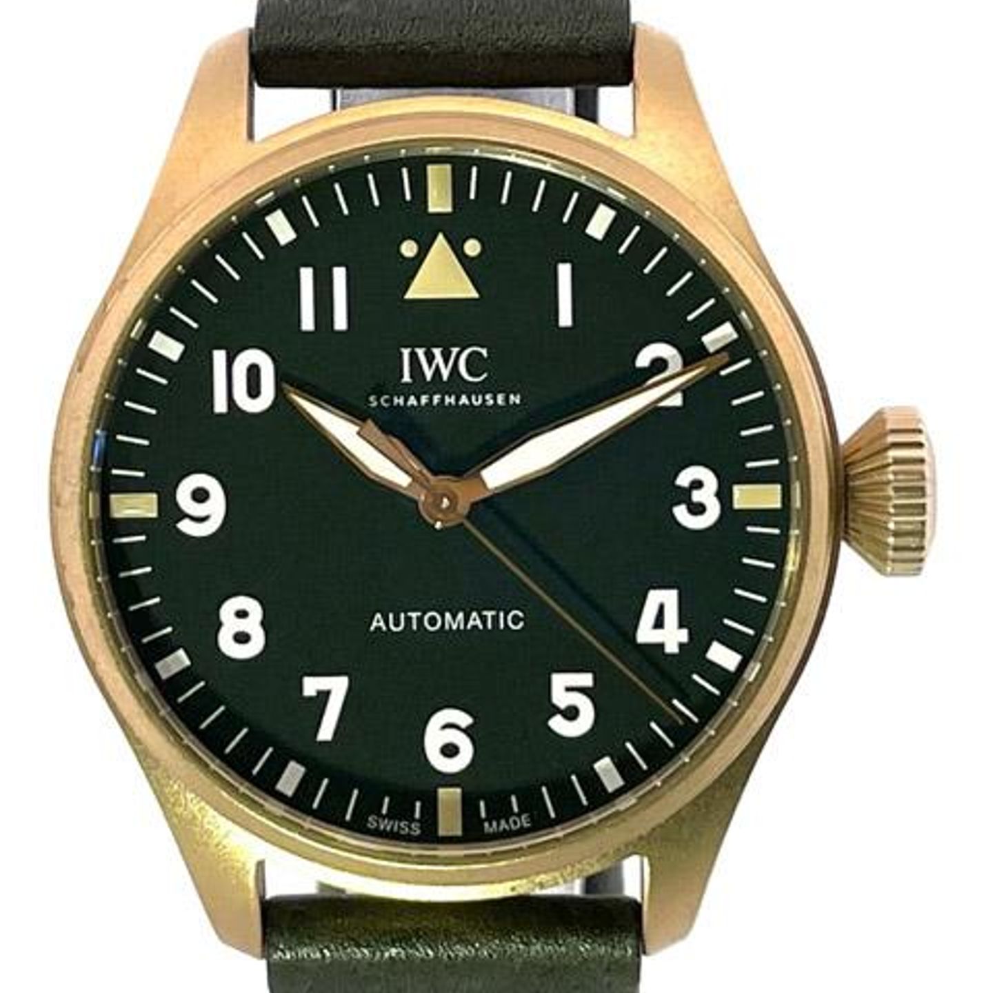 IWC Big Pilot IW329702 (2023) - Green dial 43 mm Bronze case (1/8)