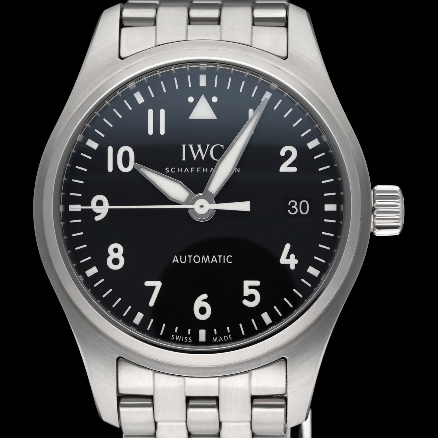IWC Pilot's Watch Automatic 36 IW324010 (2025) - Black dial 36 mm Steel case (1/8)
