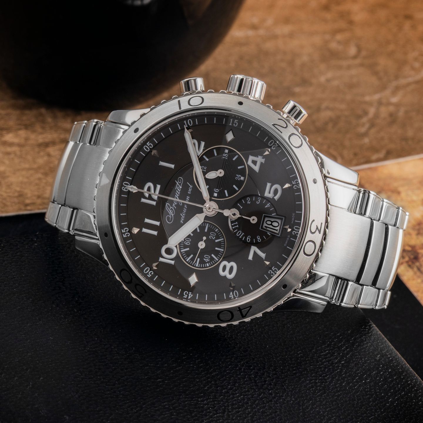 Breguet Type XX - XXI - XXII 3810 (2007) - Grey dial 42 mm Steel case (2/8)