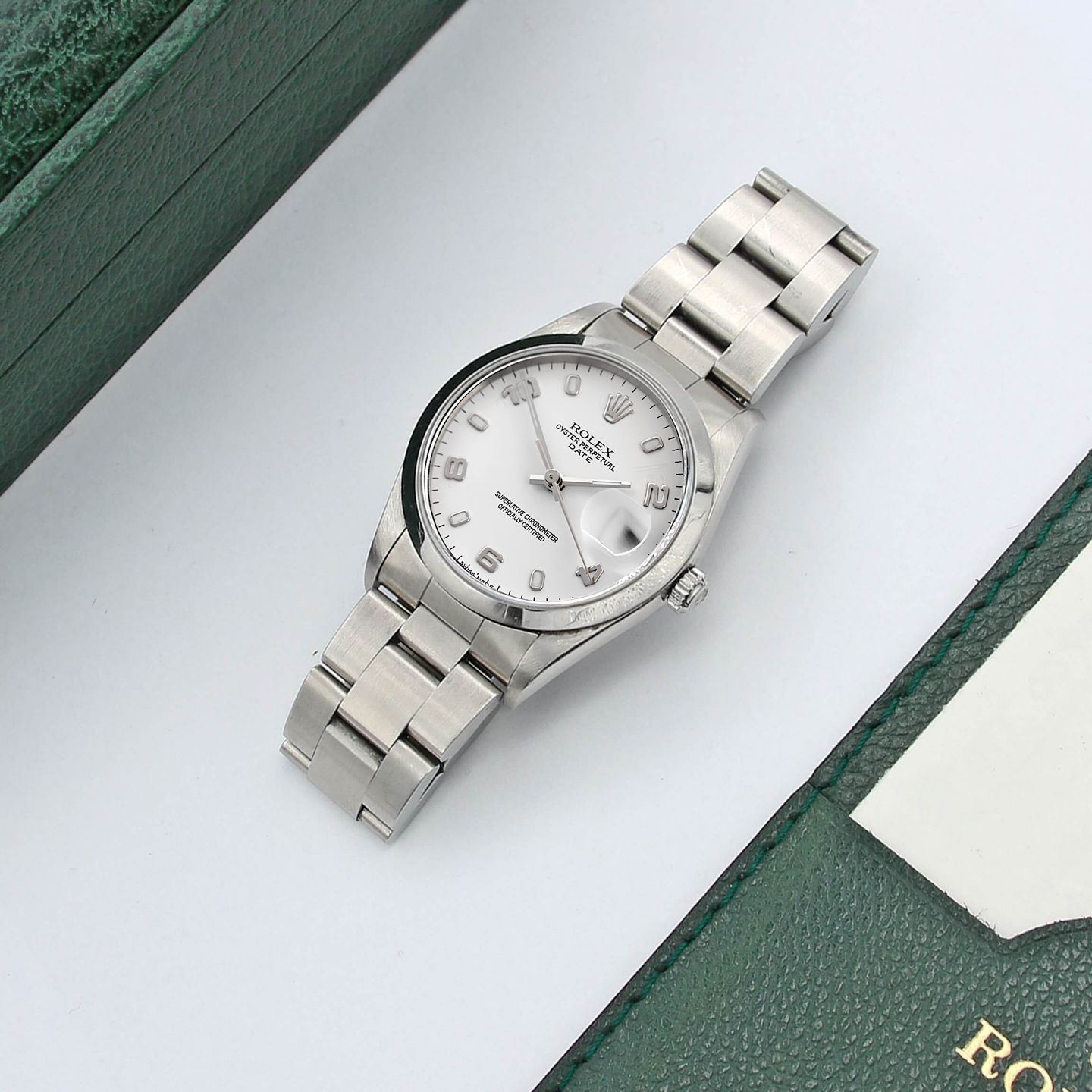 Rolex Oyster Perpetual Date 15200 (Onbekend (willekeurig serienummer)) - 34mm Staal (3/7)