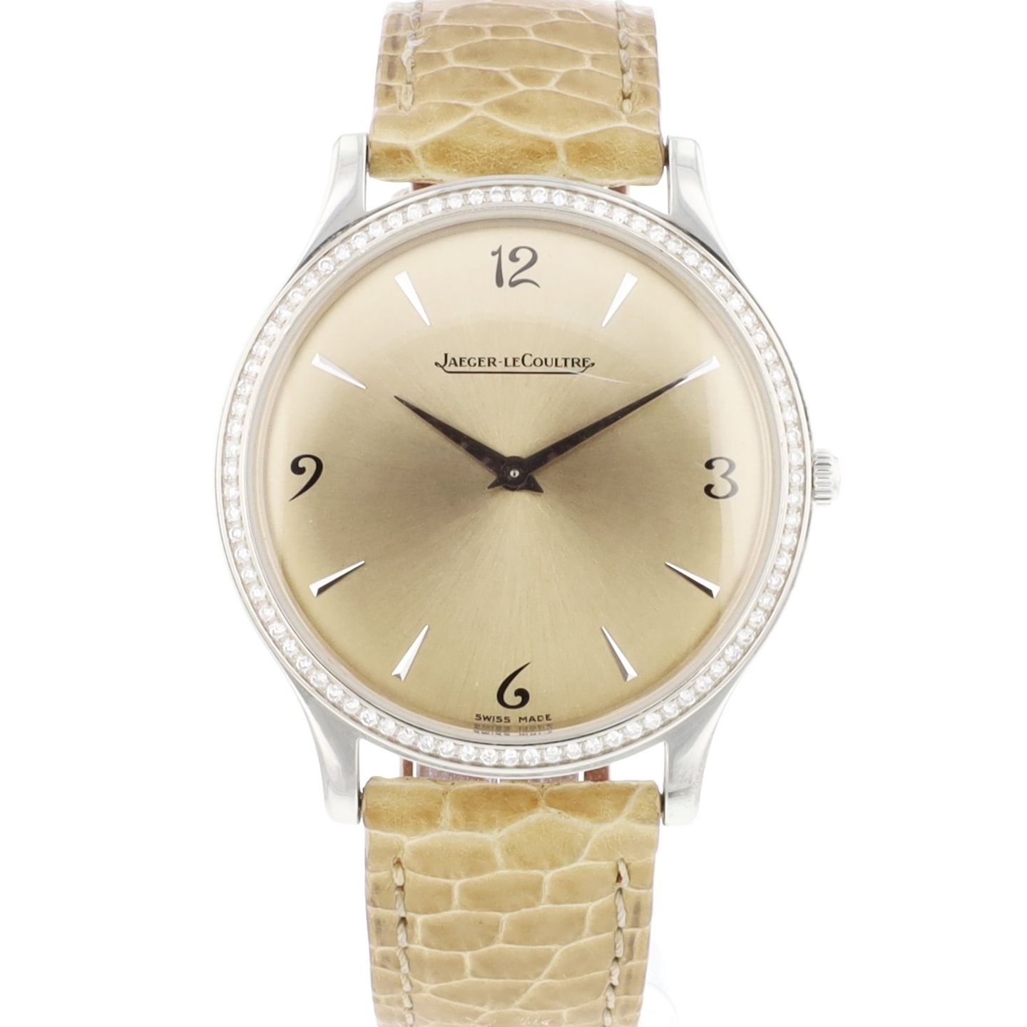 Jaeger-LeCoultre Master Ultra Thin 145.8.79.S (2010) - 34mm Staal (1/3)