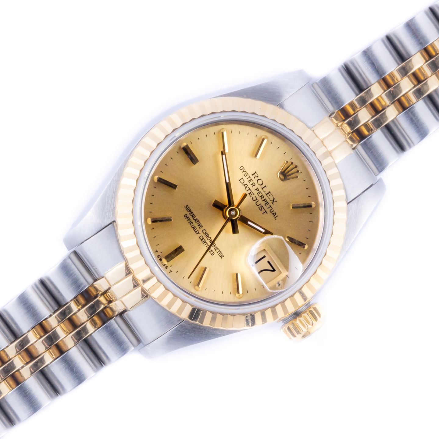 Rolex Lady-Datejust 69173 (1988) - 26 mm Gold/Steel case (1/8)