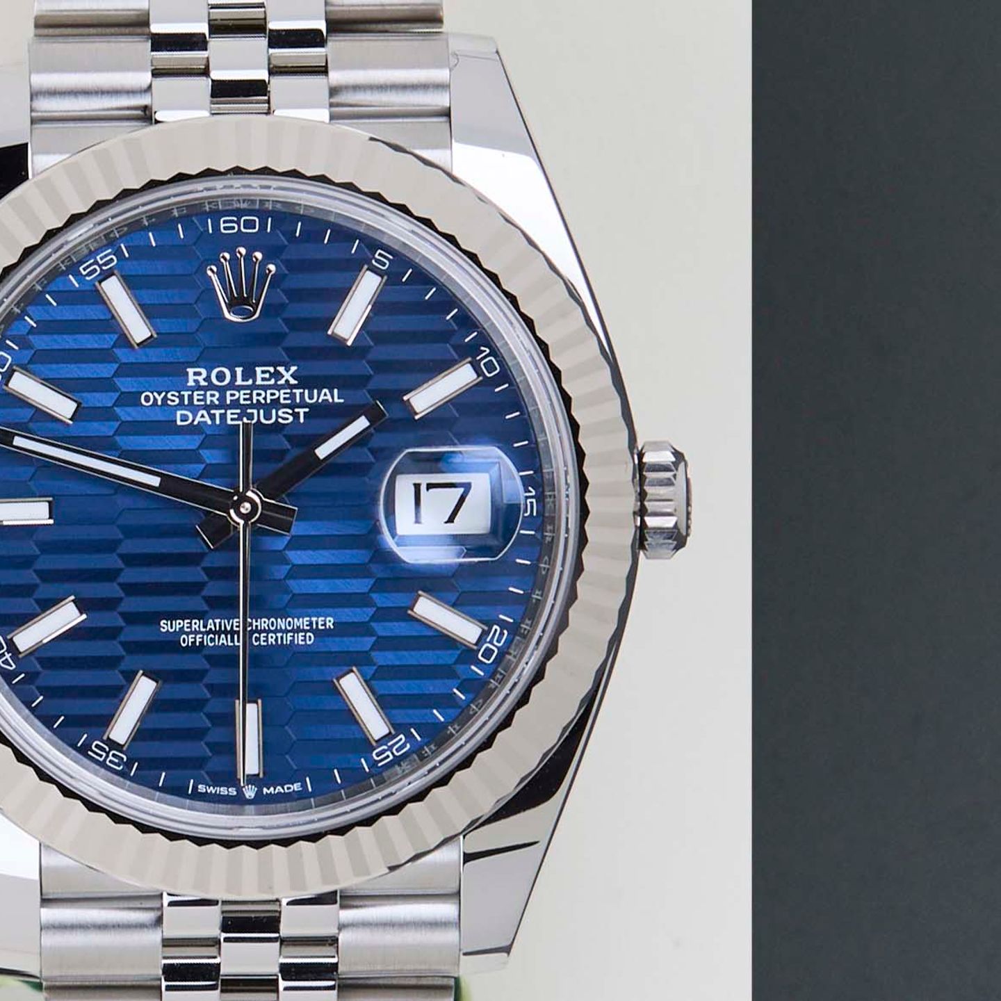 Rolex Datejust 41 126334 (2023) - Blauw wijzerplaat 41mm Staal (5/8)