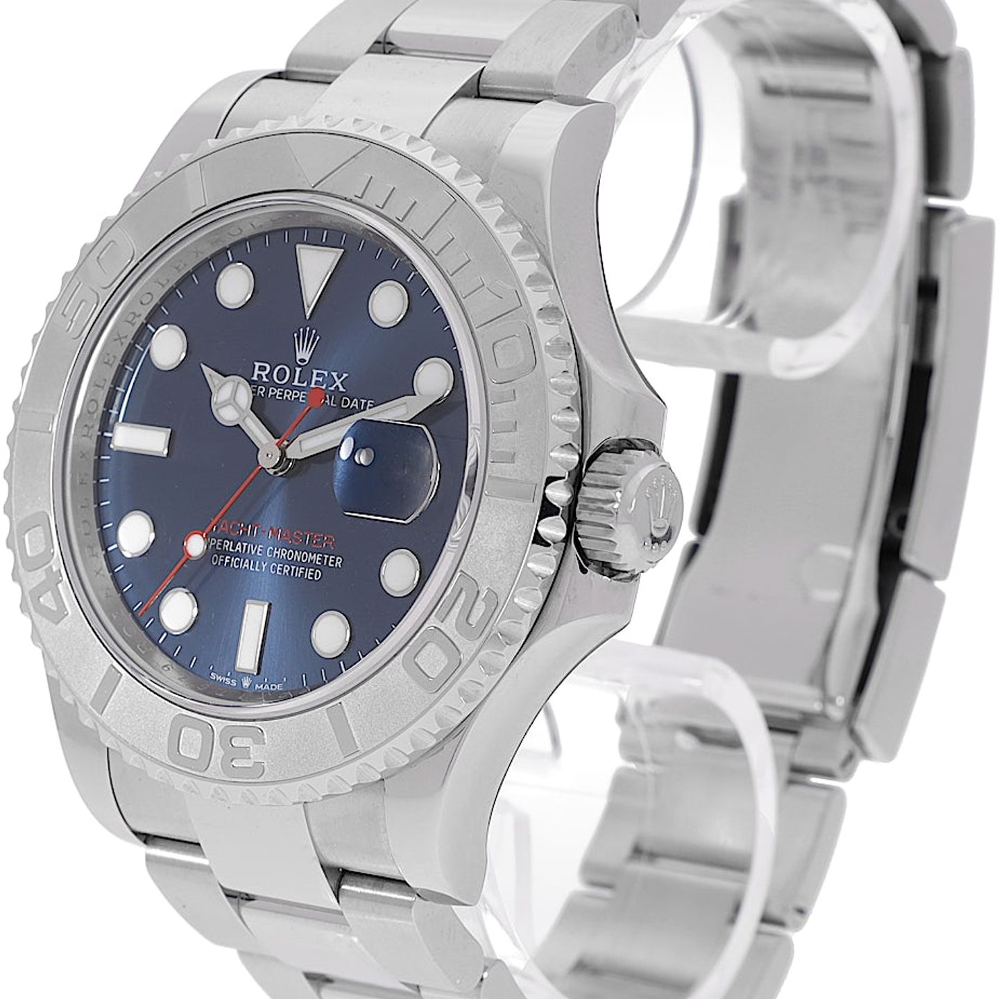 Rolex Yacht-Master 40 126622 (2023) - Blue dial 40 mm Steel case (3/5)