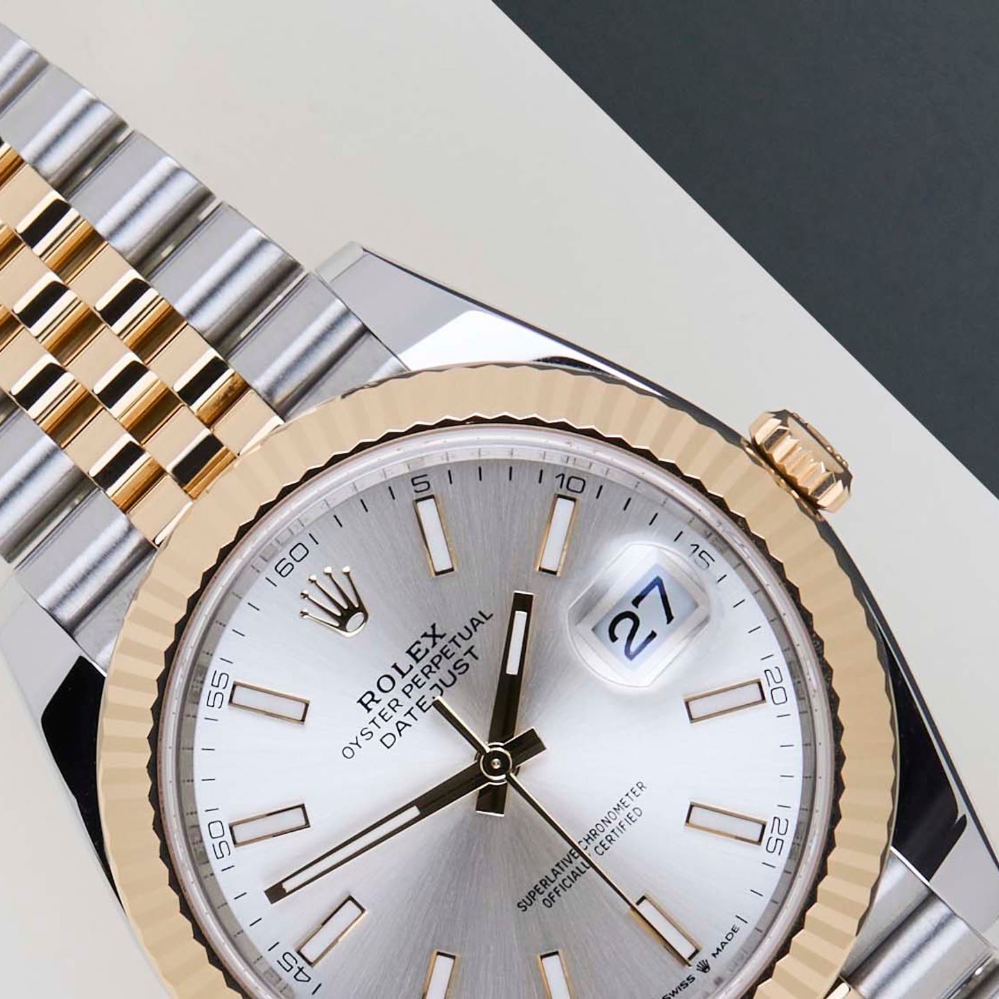 Rolex Datejust 41 126333 (2023) - 41mm Goud/Staal (3/8)