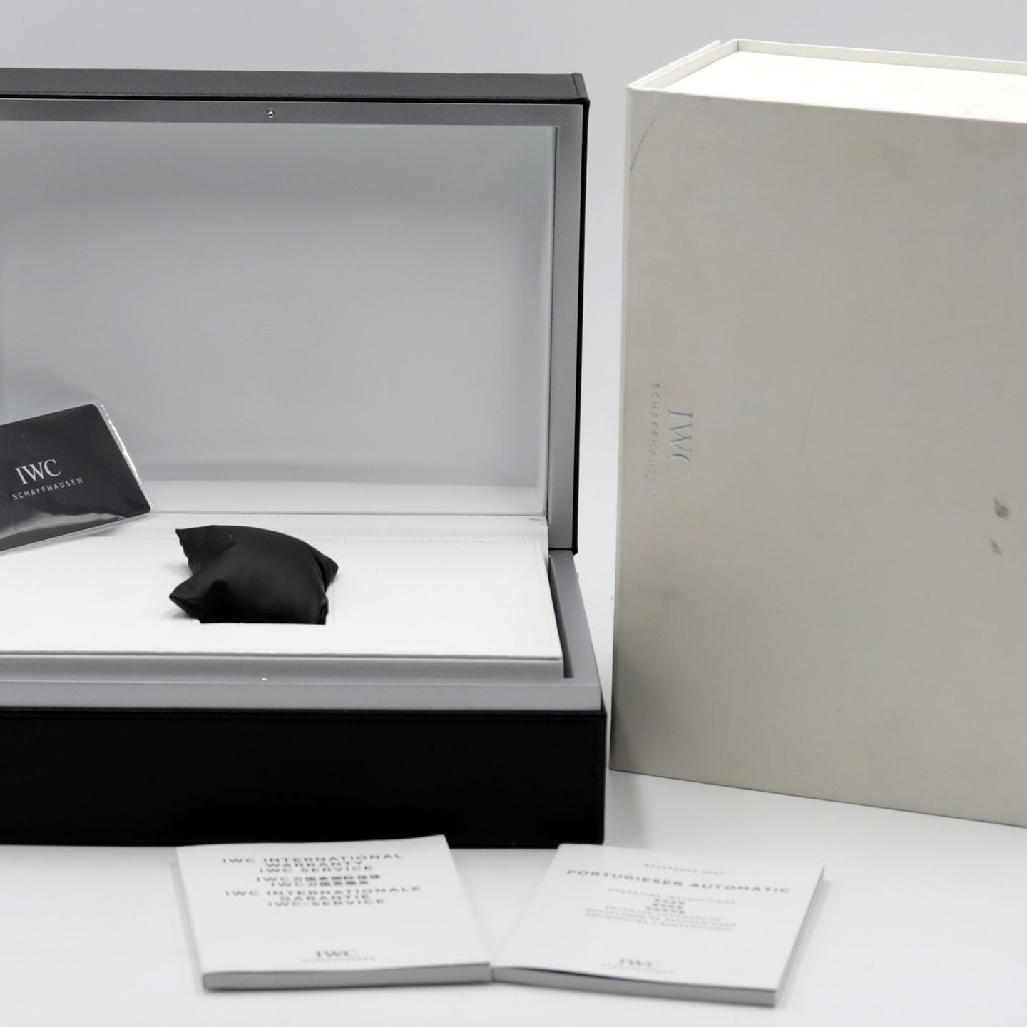 IWC Portofino Hand-Wound IW516401 (Unknown (random serial)) - Silver dial 45 mm Steel case (8/8)