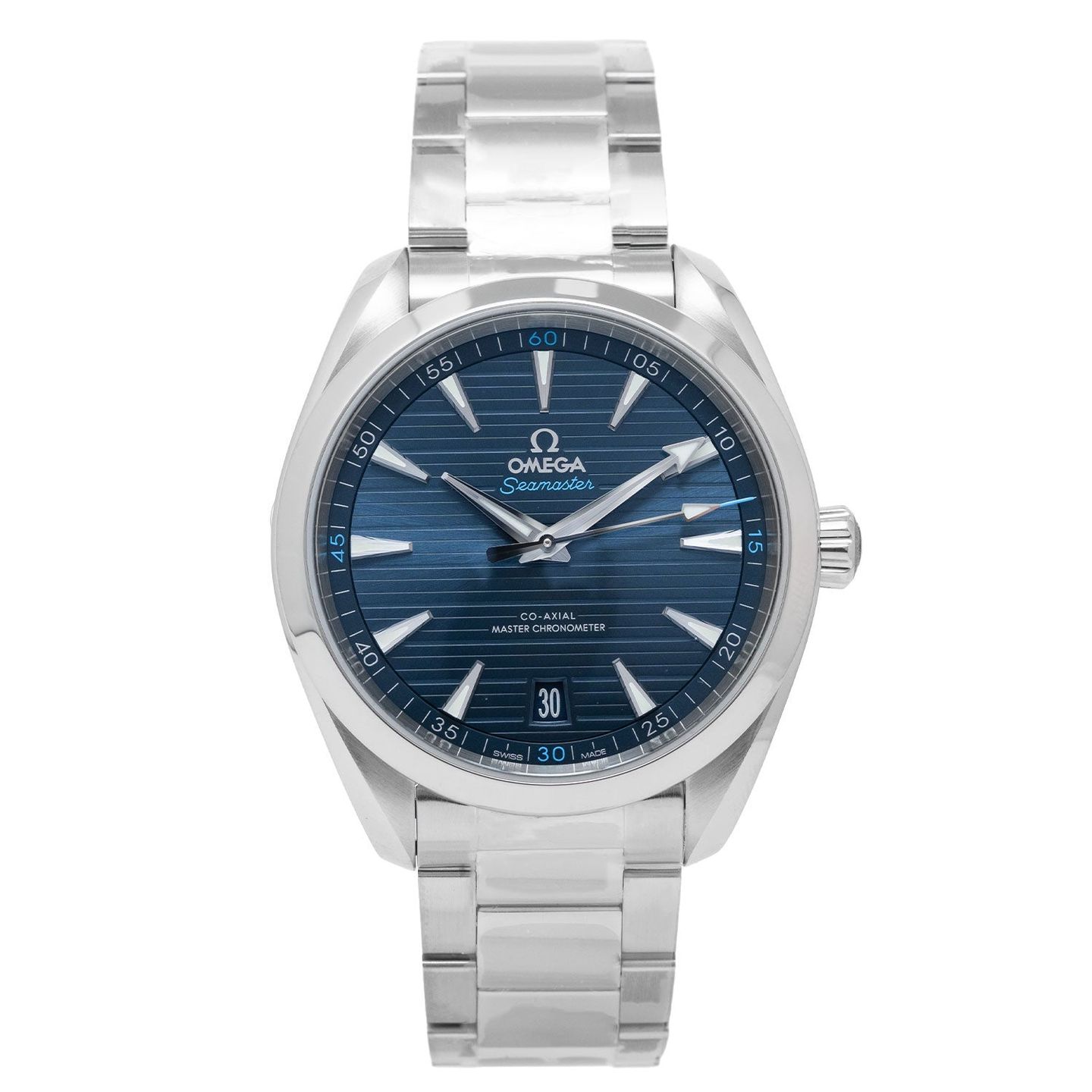 Omega Seamaster Aqua Terra 220.10.41.21.03.001 (2024) - Blauw wijzerplaat 41mm Staal (1/4)