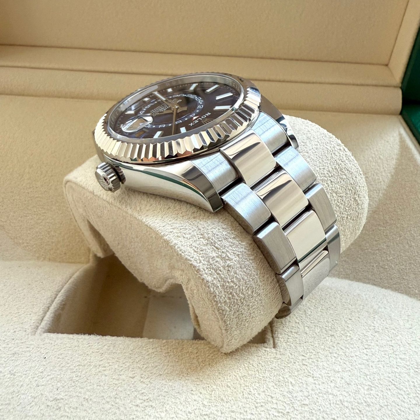 Rolex Sky-Dweller 326934 (2018) - Blue dial 42 mm Steel case (8/14)