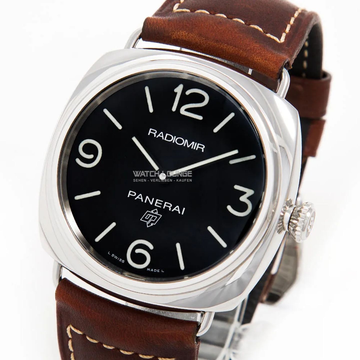 Panerai Radiomir PAM00753 (2025) - Black dial 45 mm Steel case (1/8)