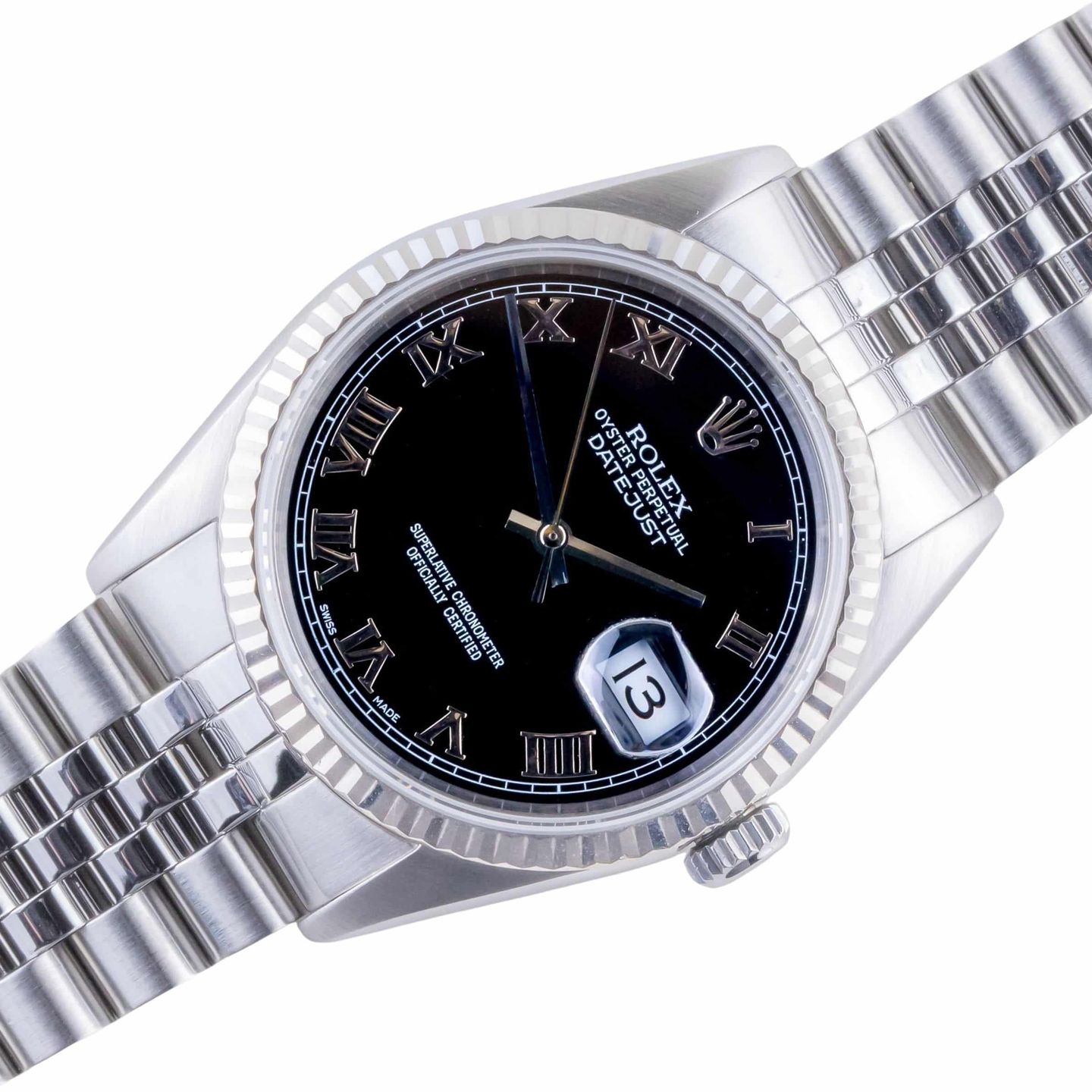 Rolex Datejust 36 16234 (1997) - 36 mm Steel case (1/8)