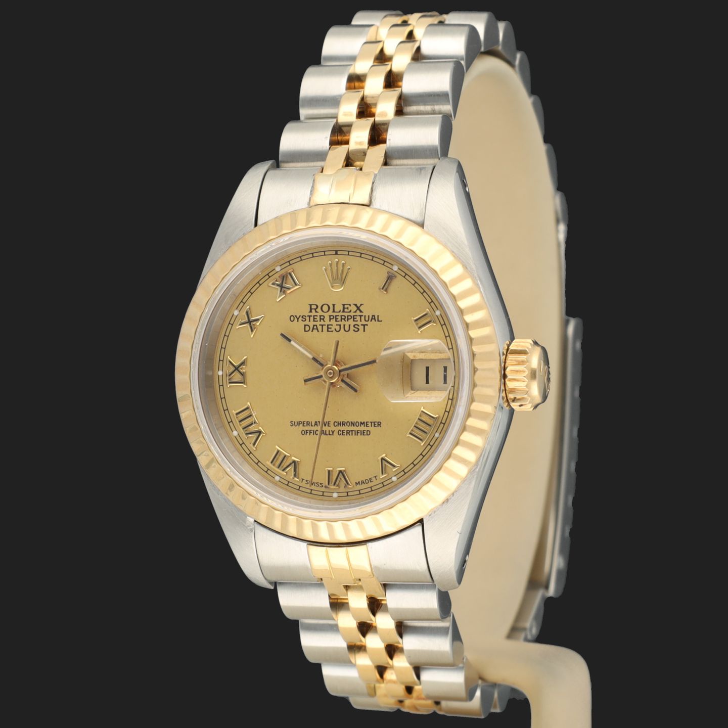 Rolex Lady-Datejust 69173 (1988) - 26 mm Gold/Steel case (1/8)