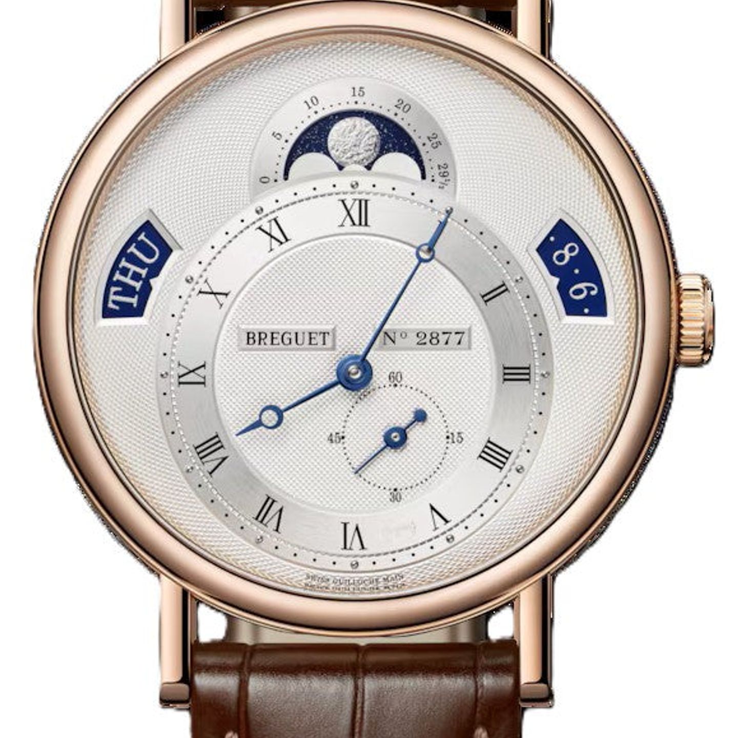 Breguet Classique 7337BR/12/9VU (2026) - Silver dial 39 mm Rose Gold case (1/1)
