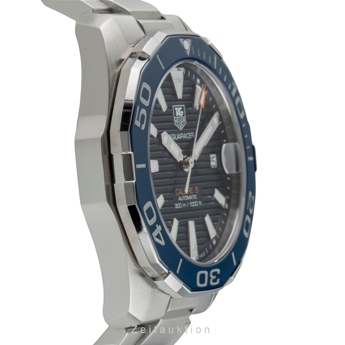TAG Heuer Aquaracer 300M WAY211C.BA0928 (Unknown (random serial)) - Blue dial 41 mm Steel case (6/8)