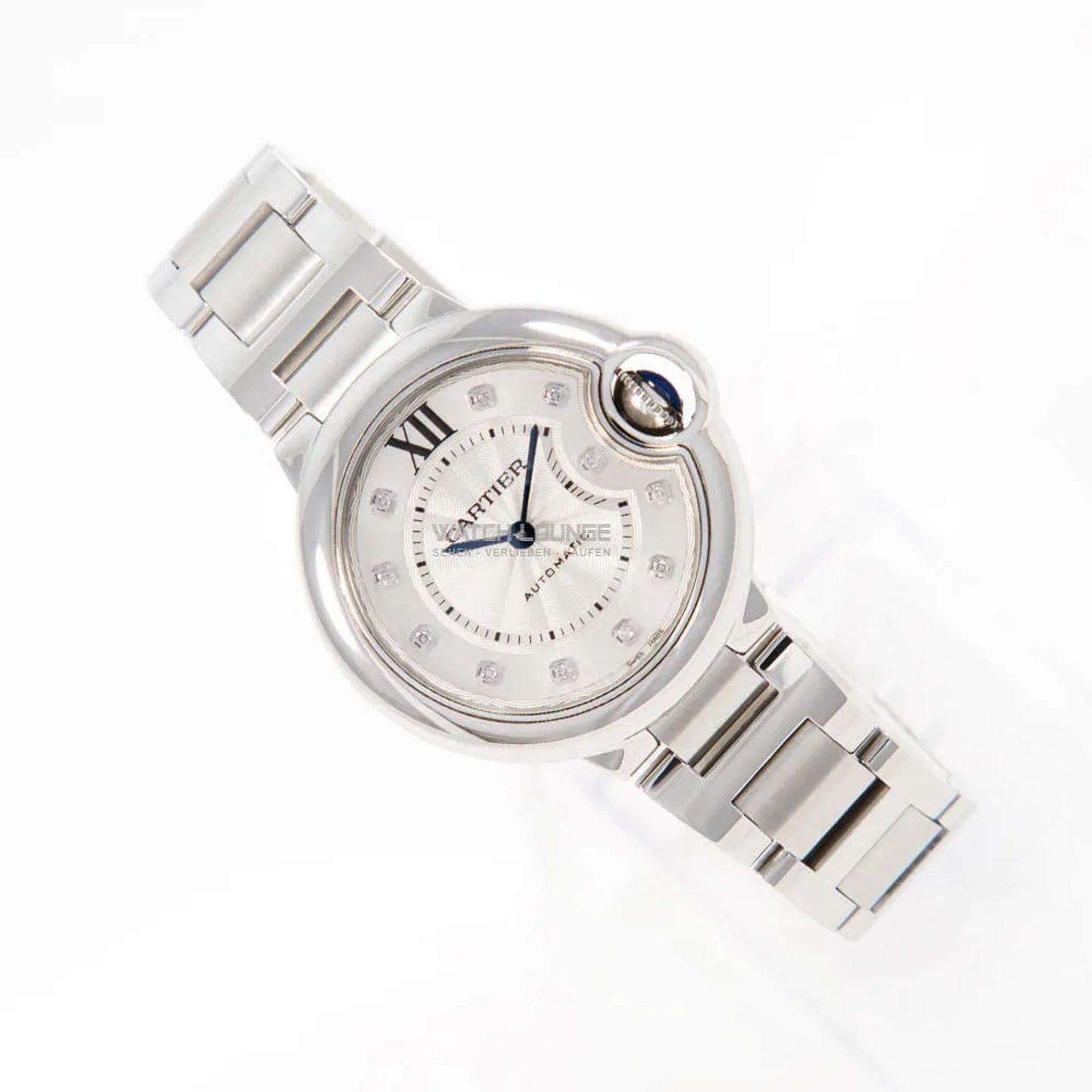 Cartier Ballon Bleu 33mm WE902074 (2022) - Zilver wijzerplaat 33mm Staal (2/8)