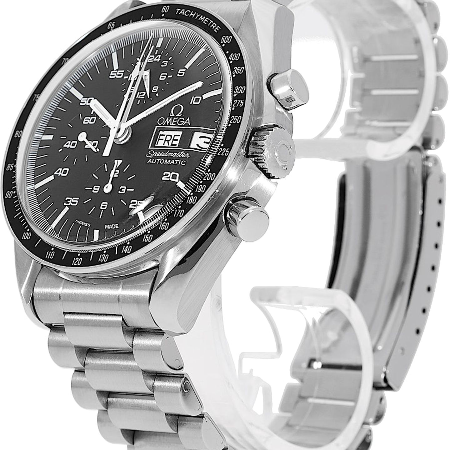 Omega Speedmaster 376.0822 (1988) - Black dial 42 mm Steel case (3/5)