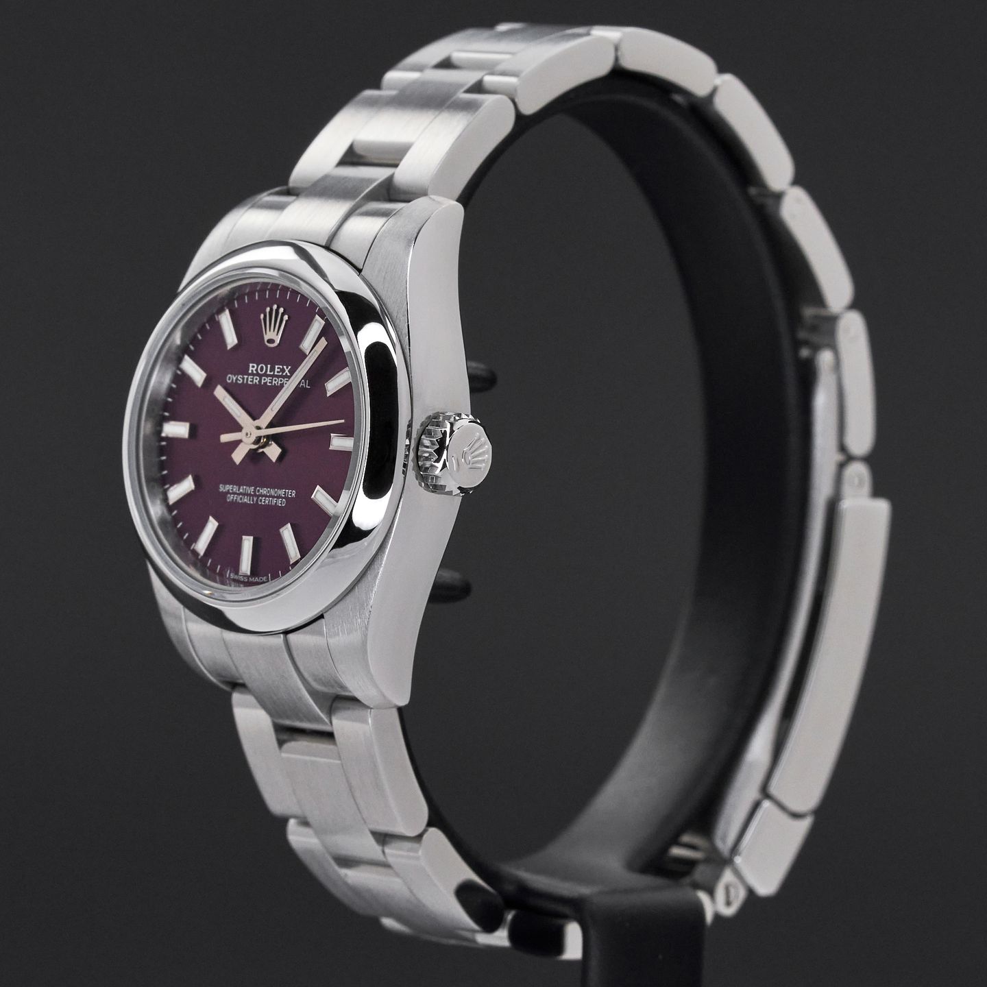 Rolex Oyster Perpetual 26 176200 (2015) - 26 mm Steel case (3/8)