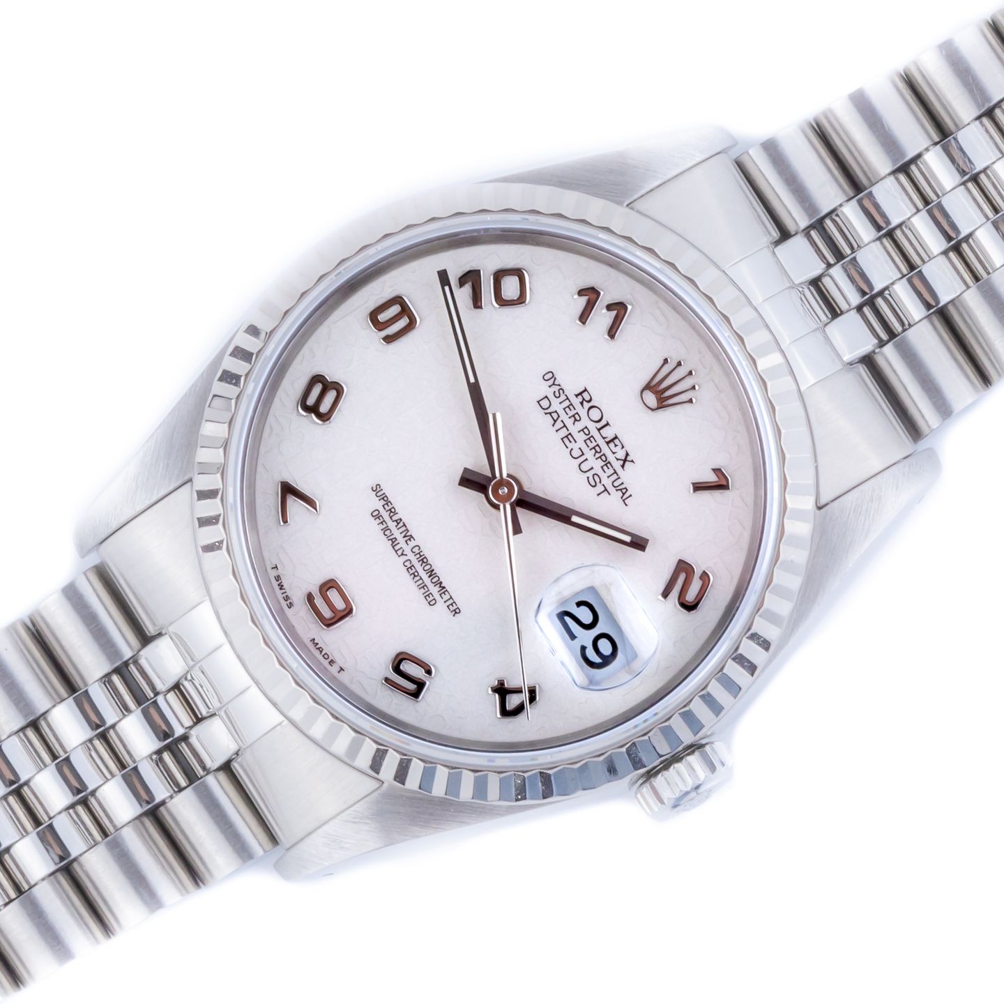 Rolex Datejust 36 16234 (1991) - Silver dial 36 mm Steel case (1/8)