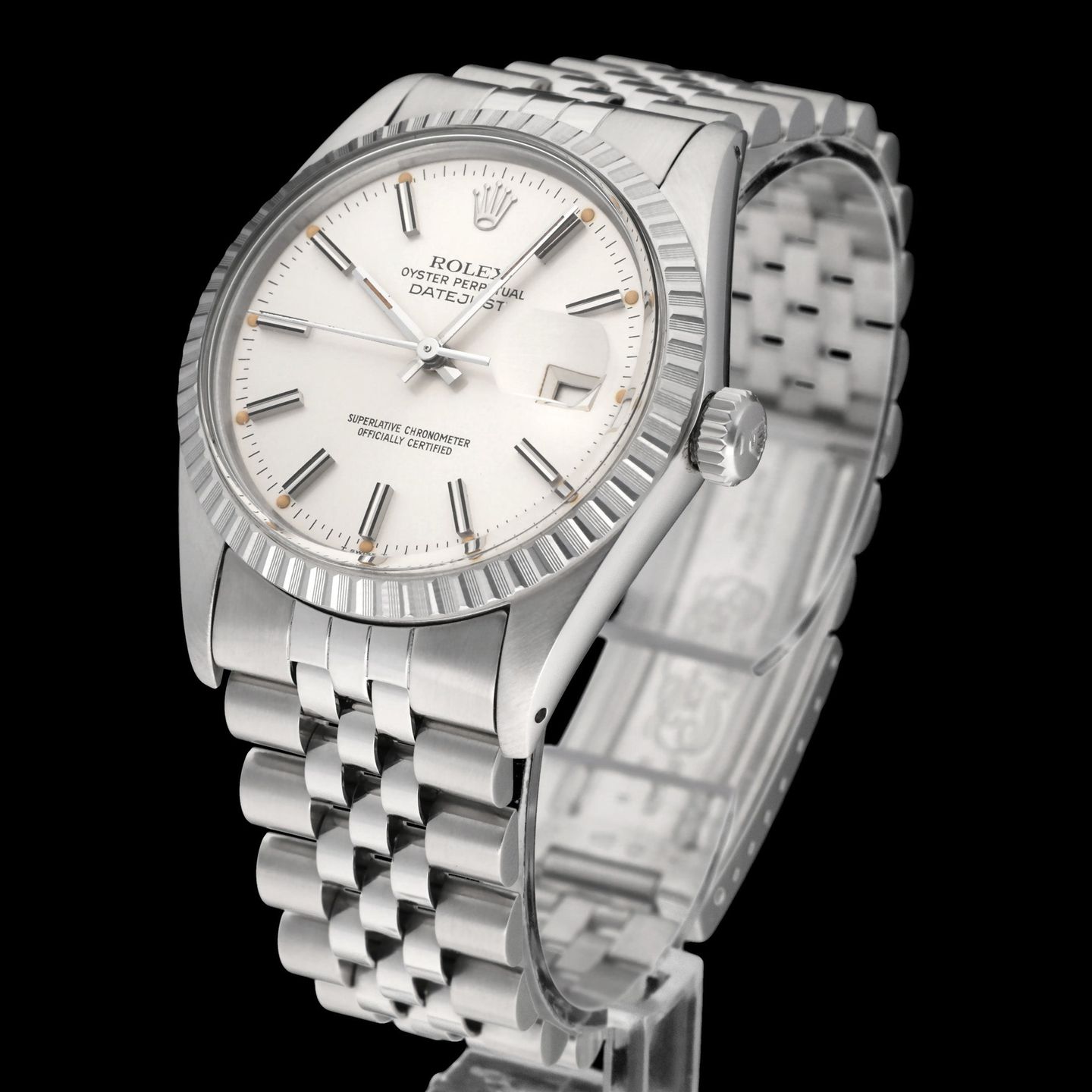 Rolex Datejust 36 16030 (1981) - Zilver wijzerplaat 36mm Staal (2/8)