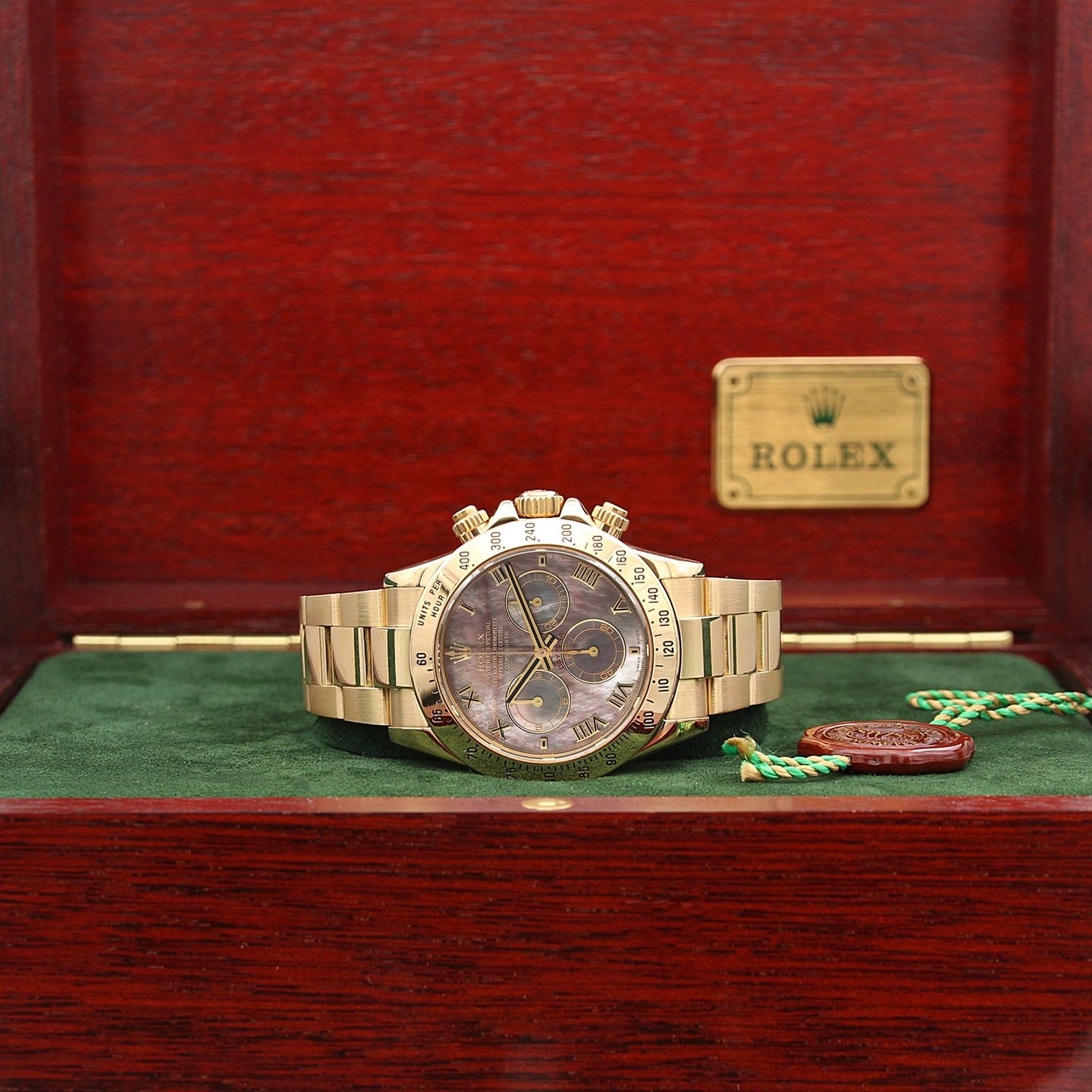 Rolex Daytona 116528 (Onbekend (willekeurig serienummer)) - 40mm Geelgoud (2/8)