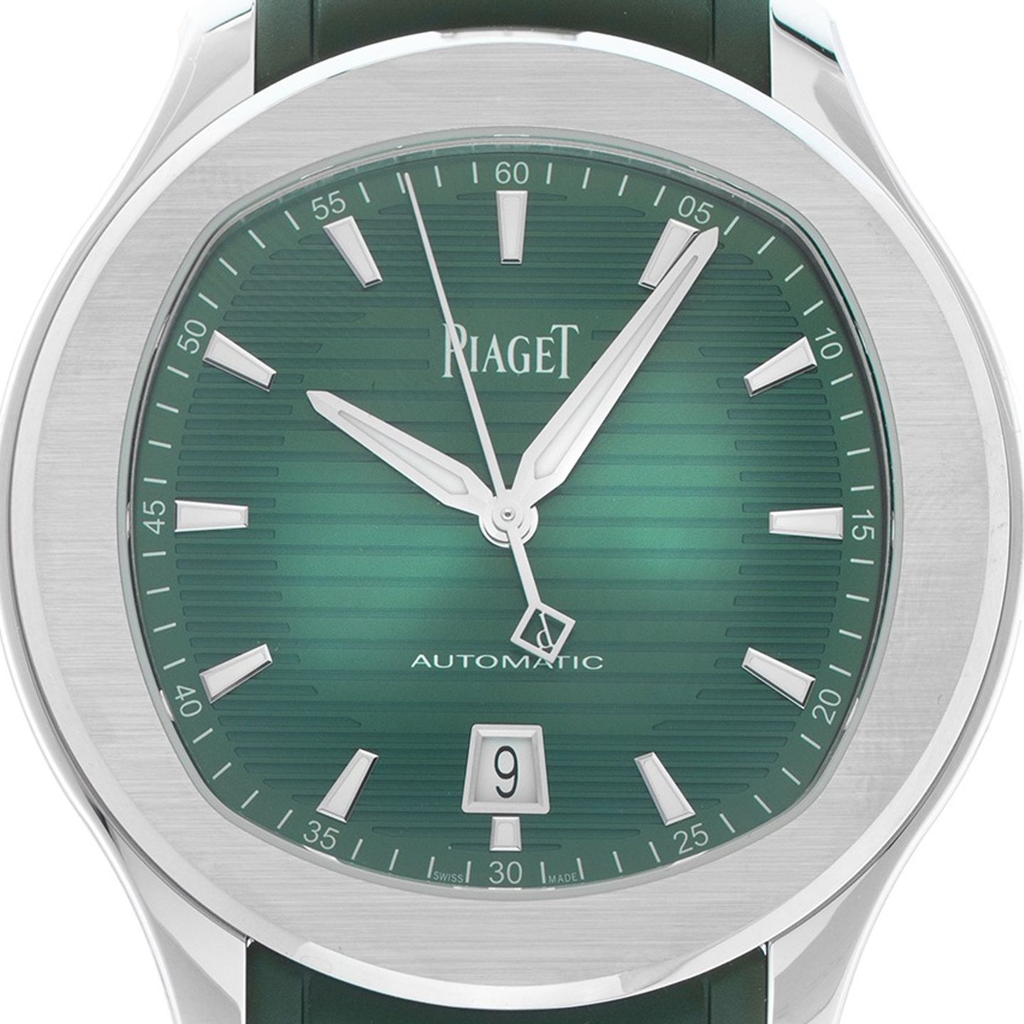 Piaget Polo G0A48022 (2025) - Groen wijzerplaat 43mm Staal (1/7)